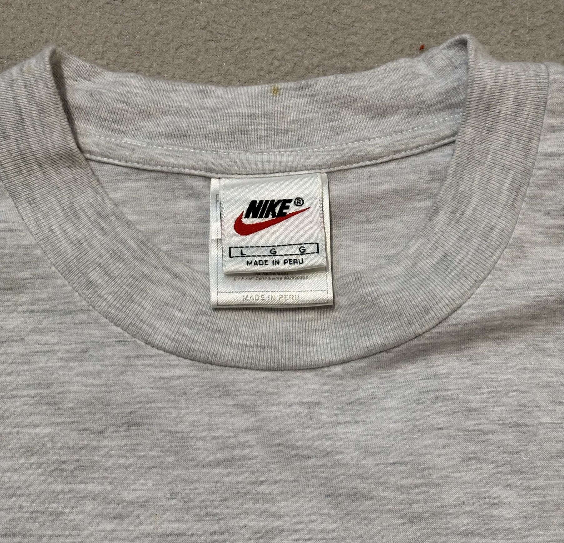 Nike Nike Vintage 90s Dam Tot Dam Loop T-shirt 98' Size. L Size US XL / EU 56 / 4 - 17 Thumbnail