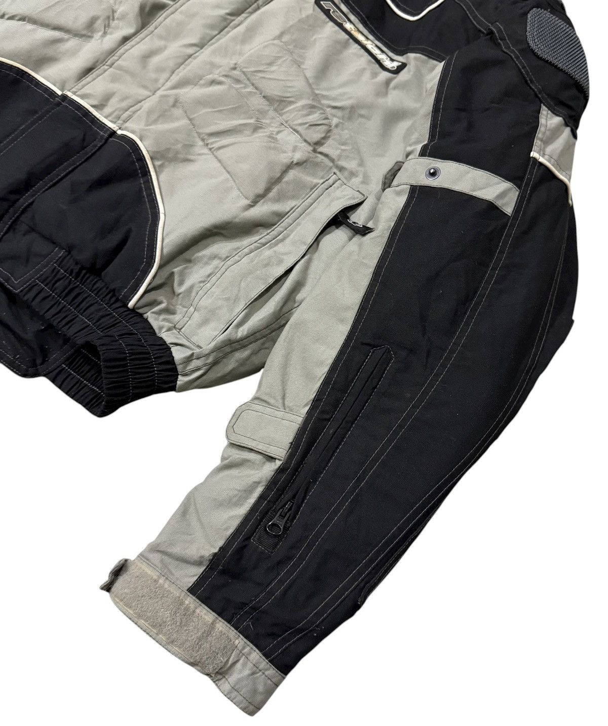 Vintage RS Taichi Safety Padded Moto Racing Equipment Jacket