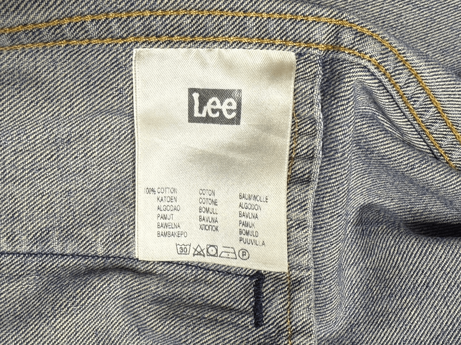 Lee Lee men's denim jacket L Size US L / EU 52-54 / 3 - 7 Thumbnail