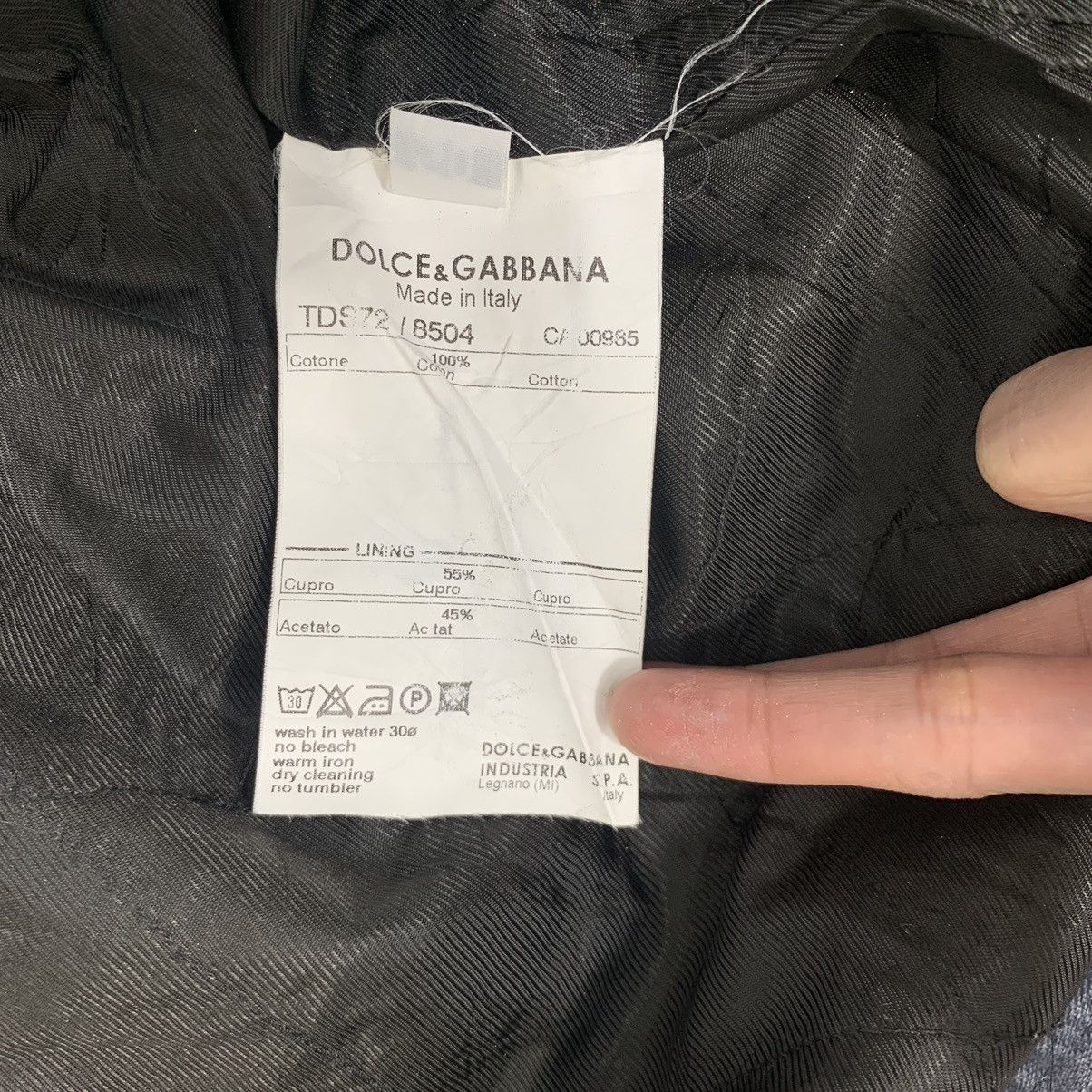 Dolce & Gabbana DOLCE and GABBANA Italy Brand Denim Jeans Motorcycle Bike Size US M / EU 48-50 / 2 - 6 Thumbnail