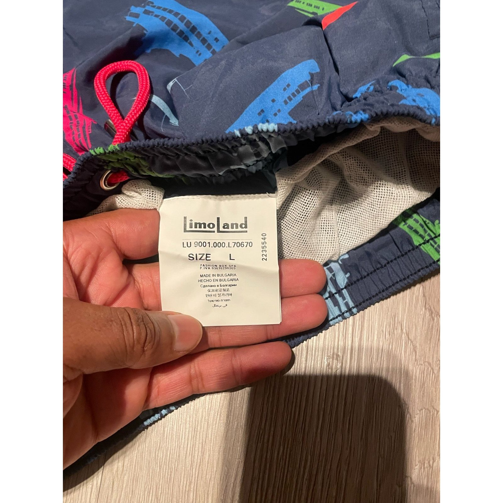 Other Limoland - Swim Trunks / Boats Camo / size L / multi color Size US 35 - 6 Thumbnail