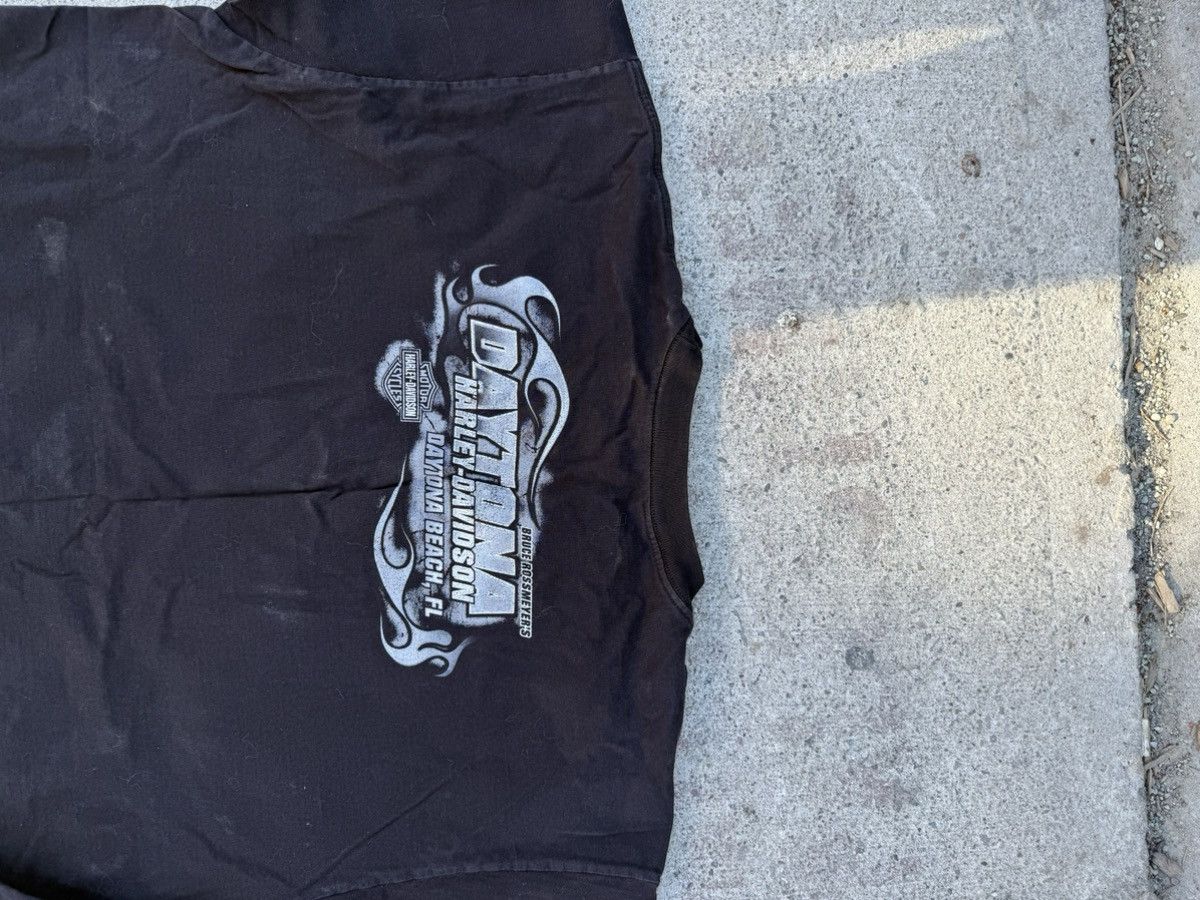 Harley Davidson × Vintage Harley Davidson Daytona Motorcyle Shirt Size US XXL / EU 58 / 5 - 4 Thumbnail