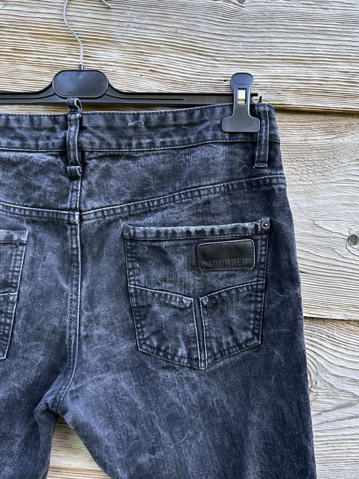 Dsquared2 00s Vintage Dsquared2 Avant Garde Washed Denim Jeans Size US 30 / EU 46 - 8 Thumbnail