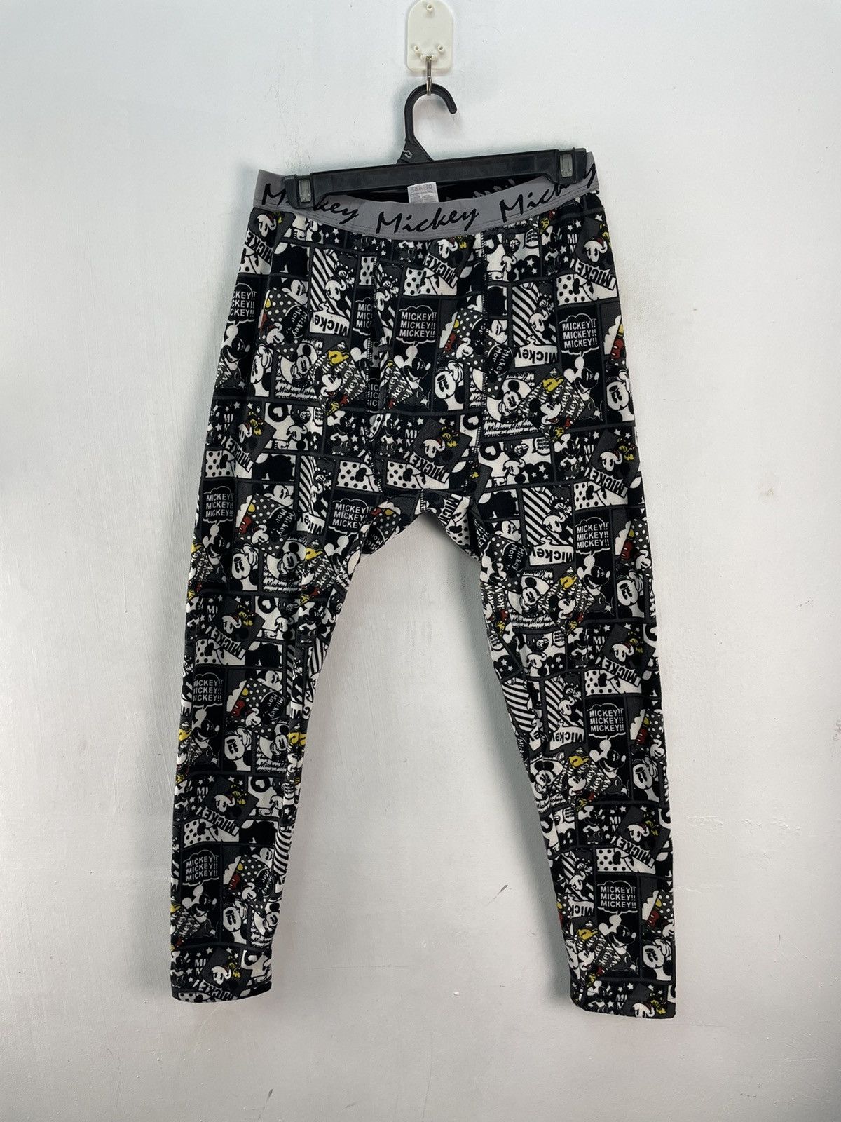Disney × Mickey Mouse × Vintage Mickey Mouse Pyjamas Pants Full Print Sleep Wear Size US 32 / EU 48 - 1 Thumbnail