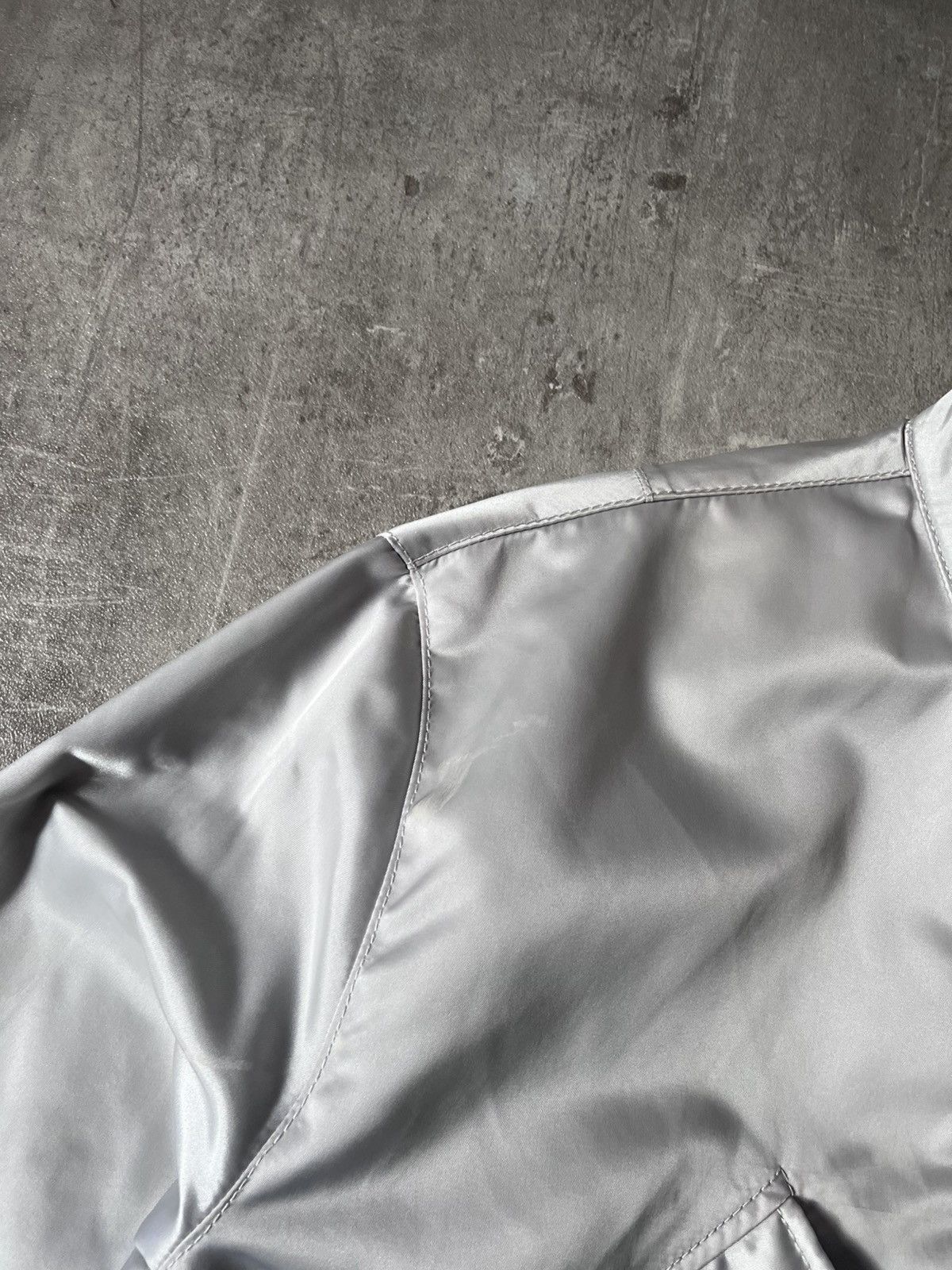 Acne Studios Acne Studios S/S 2017 Mito silver nylon jacket Size US M / EU 48-50 / 2 - 5 Thumbnail
