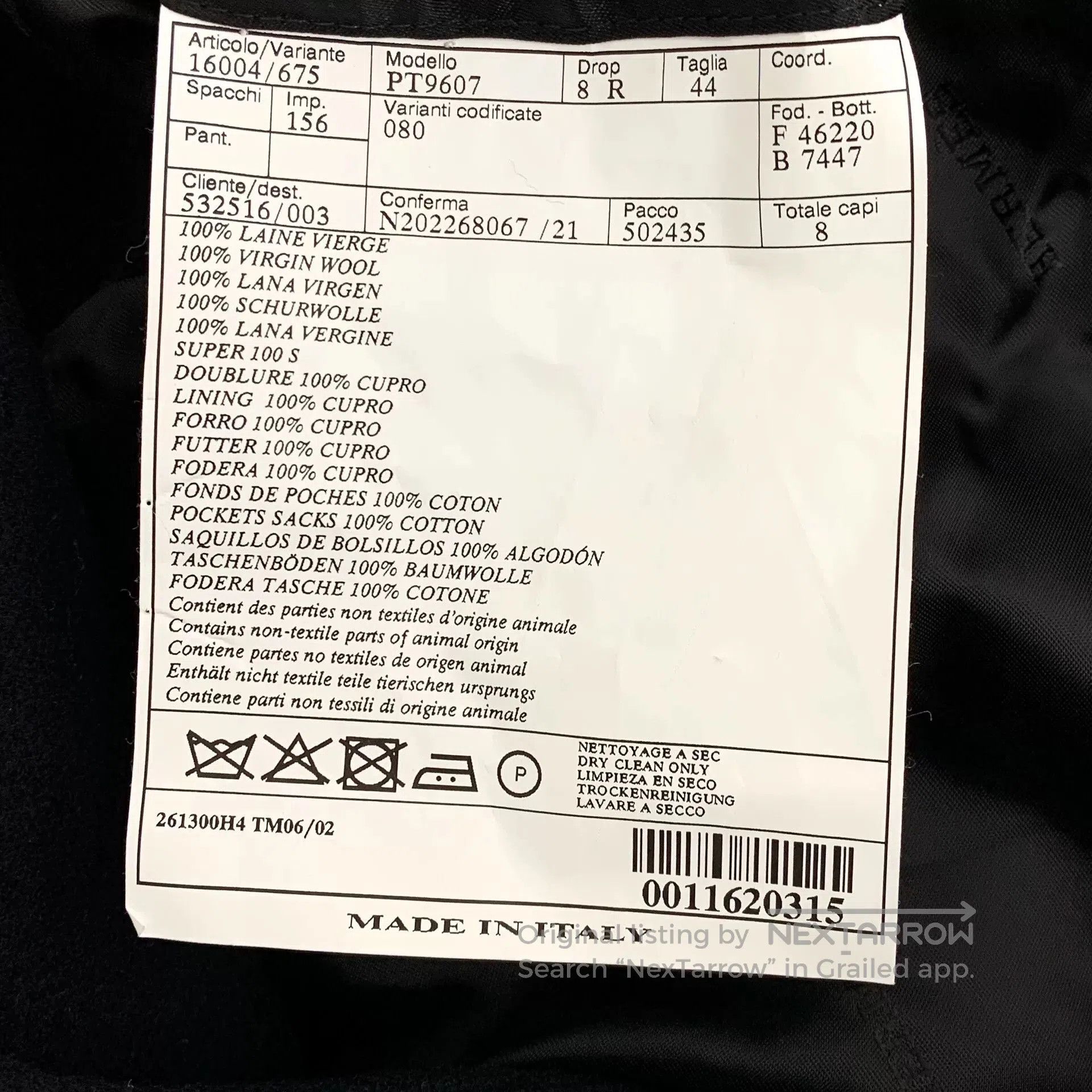 Hermes hermes black wool long coat with collar. Size US L / EU 52-54 / 3 - 6 Thumbnail
