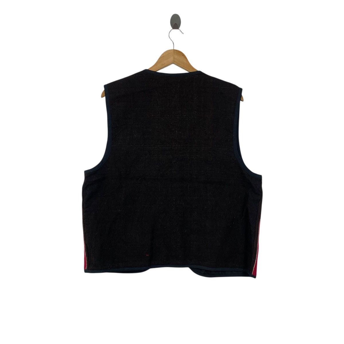 Vintage Vintage 80s NAVAJO AZTECH NATIVE Outdoor Vest Jacket Size XL / US 12-14 / IT 48-50 - 7 Thumbnail