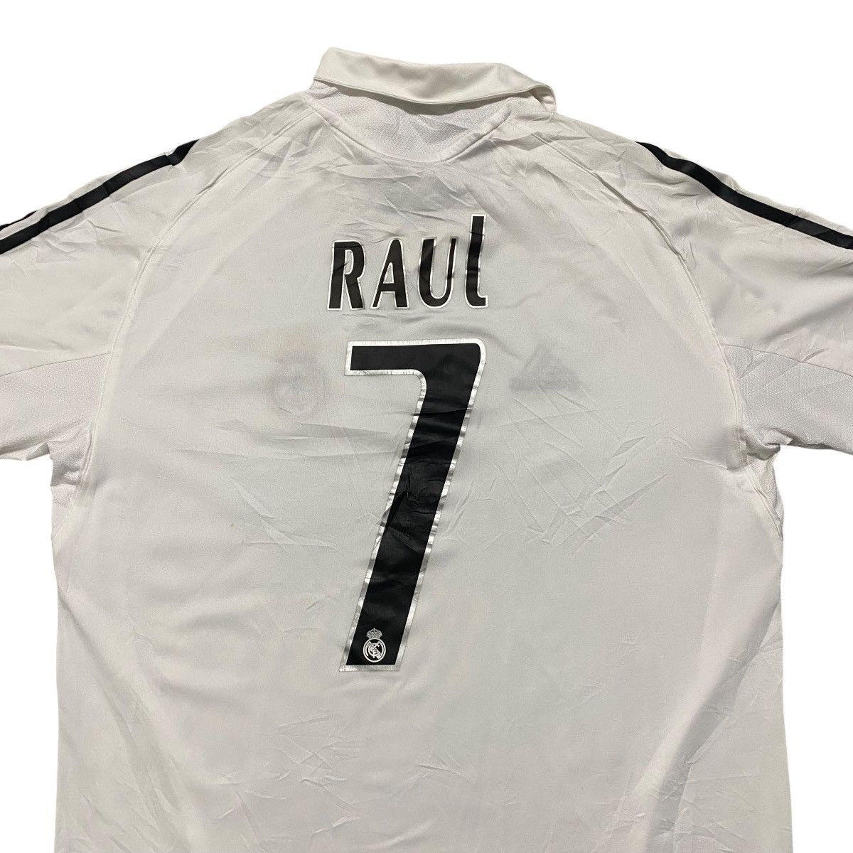 Adidas Vintage Raul Gonzalez Jersey Real Madrid Home 2005 Size US M / EU 48-50 / 2 - 7 Thumbnail
