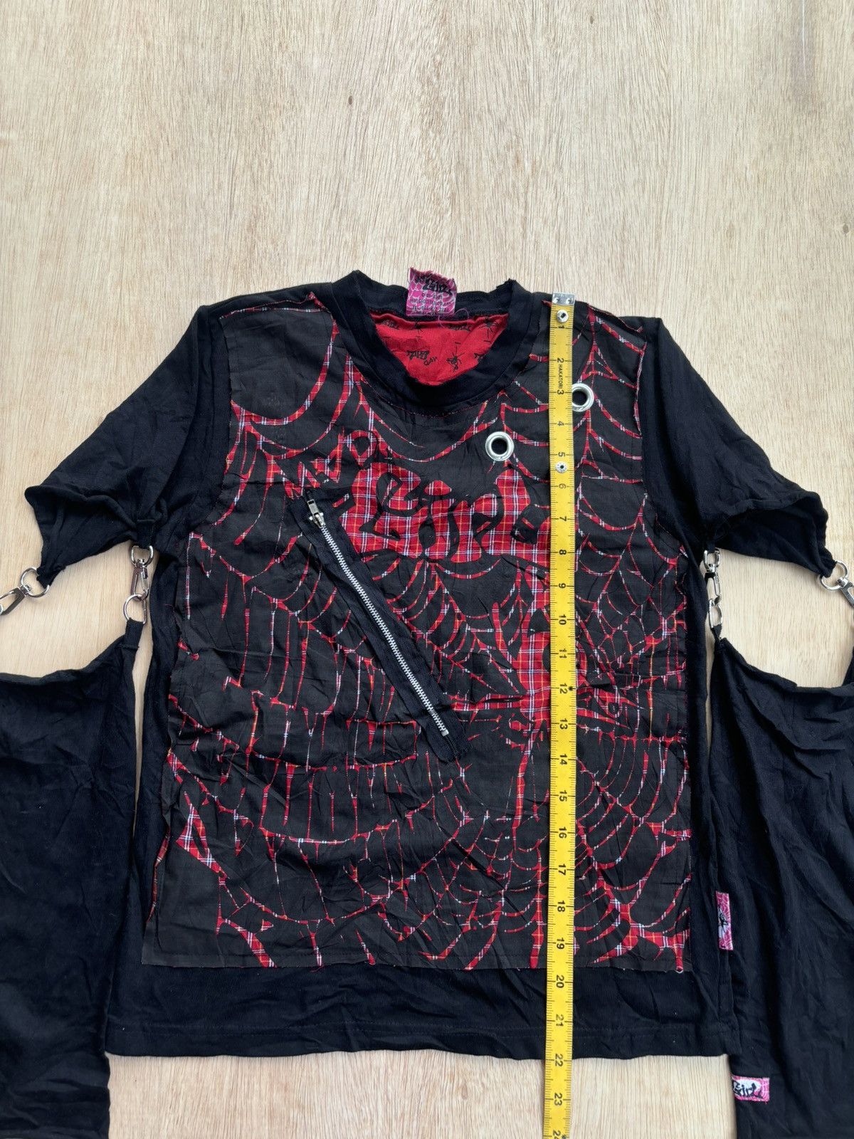 Hysteric Glamour × If Six Was Nine × Japanese Brand Y2k Mad Girl Spider Ifsixwasnine Punk Style Size ONE SIZE - 15 Thumbnail