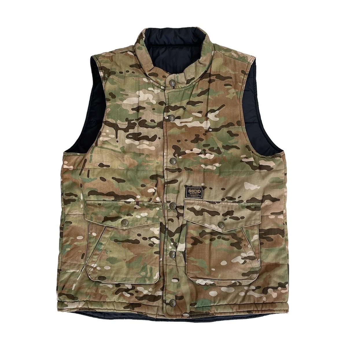FUCT FUCT Co, SSDD Camo Reversible Tactical Vest Size US M / EU 48-50 / 2 - 1 Thumbnail