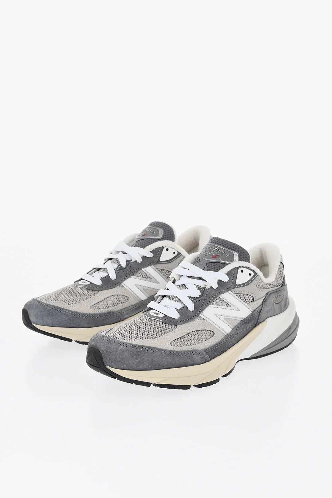 New Balance og1mm0326 Suede & Fabric Low-Top Sneakers in Grey 37.5 Size US 5 / EU 37 - 2 Thumbnail