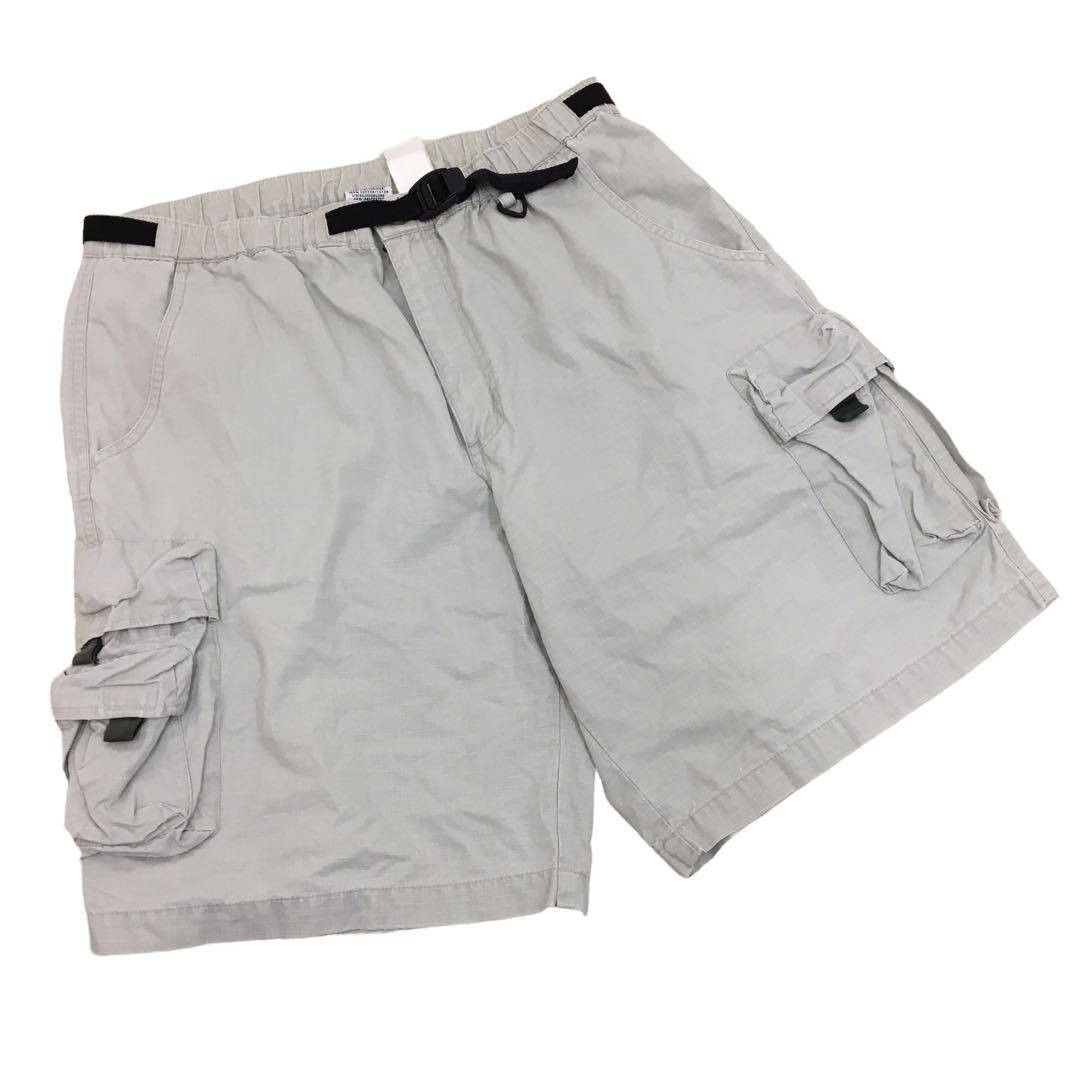 Columbia Colombia multi pocket cargo gray shorts size L Size US 34 / EU 50 - 1 Thumbnail