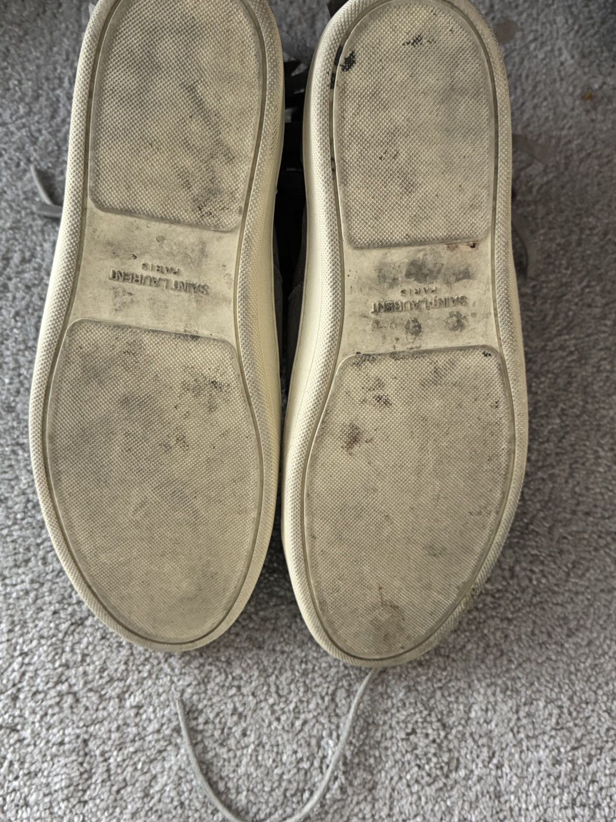 Saint Laurent Paris Saint Laurent Fringed High Top Size US 9 / EU 42 - 6 Thumbnail