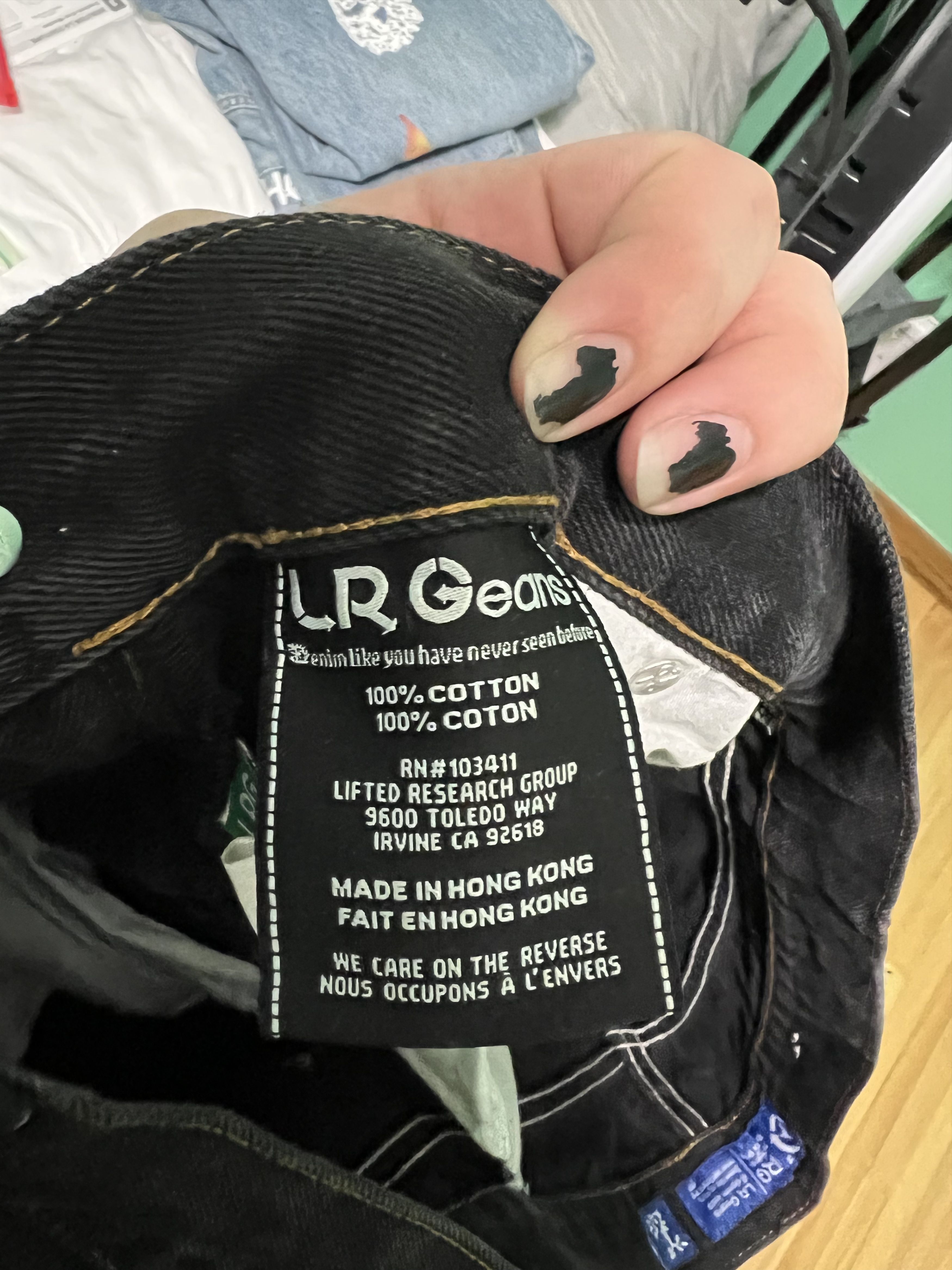 LRG Embroidered Crest Denim Size US 44 / EU 60 - 5 Thumbnail