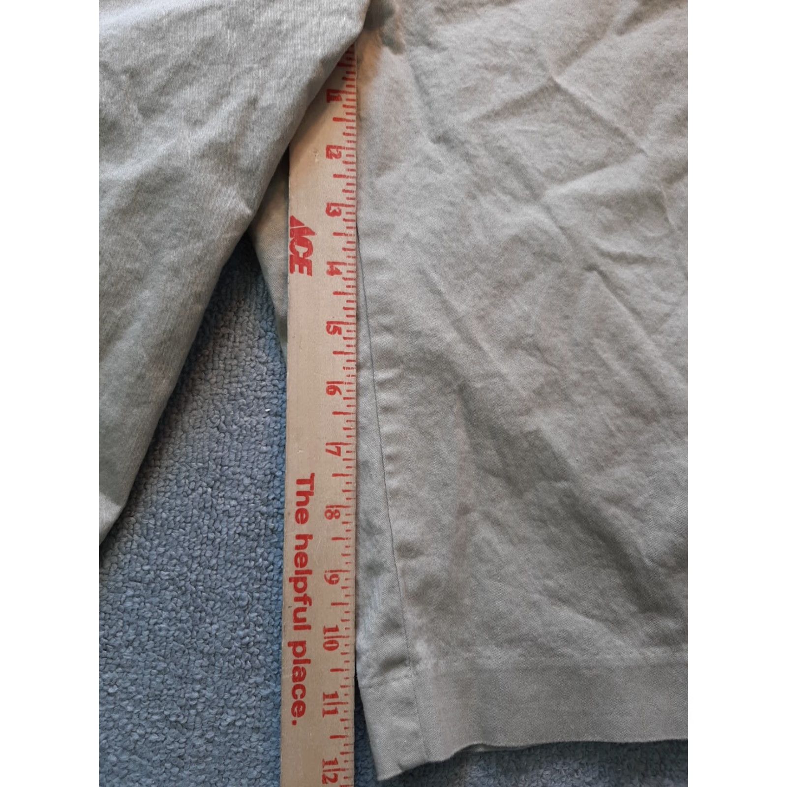 Vintage 7th Ave Shorts Womens Size 6 Beige Chino Cuffed NY&C Regular Women Size 28" / US 6 / IT 42 - 2 Thumbnail