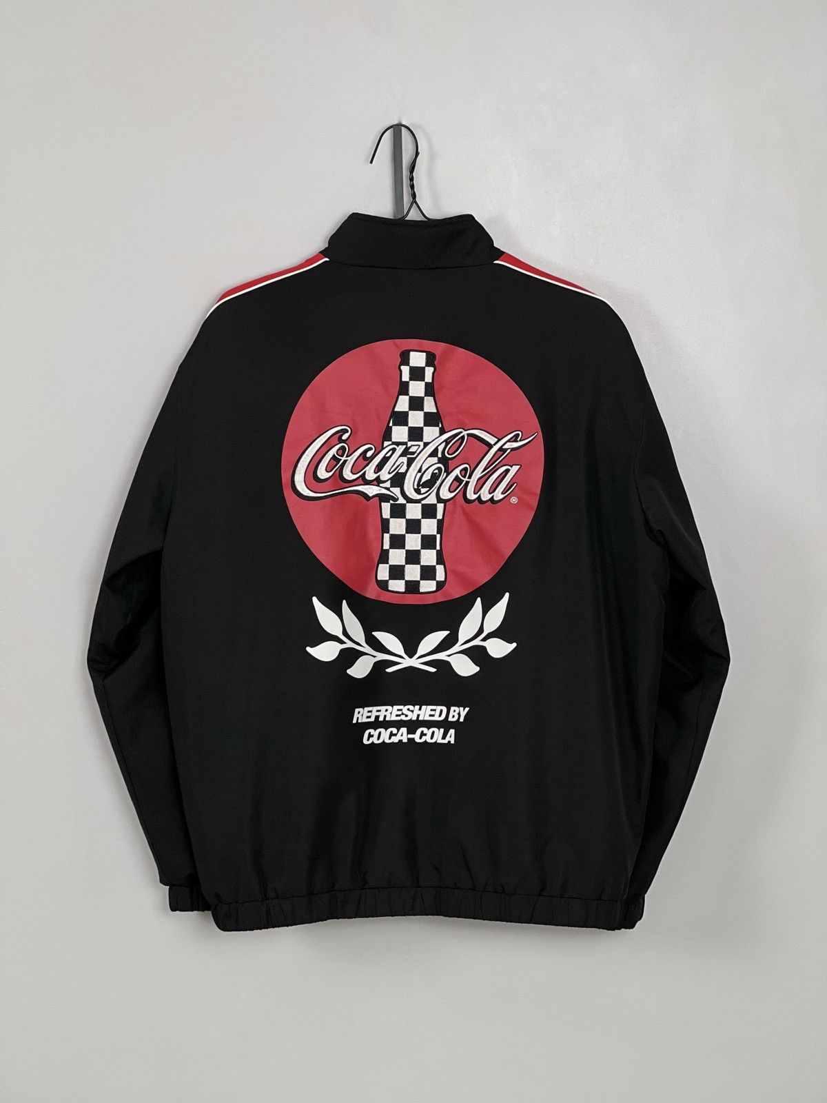 Chase Authentics Vintage Coca Cola NASCAR Racing Bomber Embroidered Jacket Size US L / EU 52-54 / 3 - 6 Thumbnail