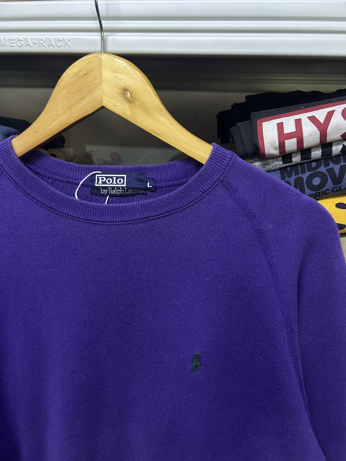 Polo Ralph Lauren Vintage Polo Ralph Lauren small pony sweatshirt Size US L / EU 52-54 / 3 - 2 Thumbnail