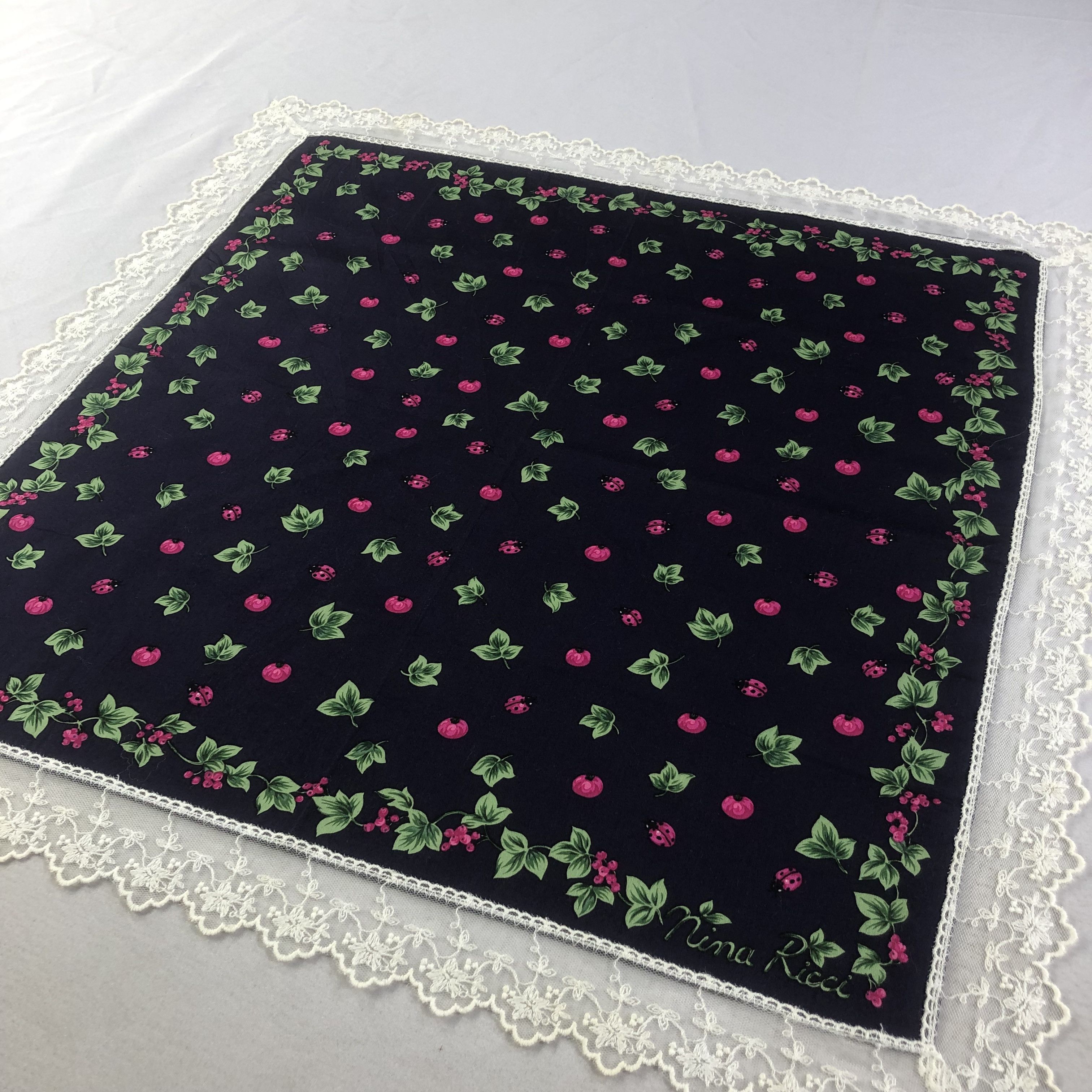 Nina Ricci Nina Ricci Handkerchief Neckerchief Bandana H2294 Size ONE SIZE - 3 Thumbnail