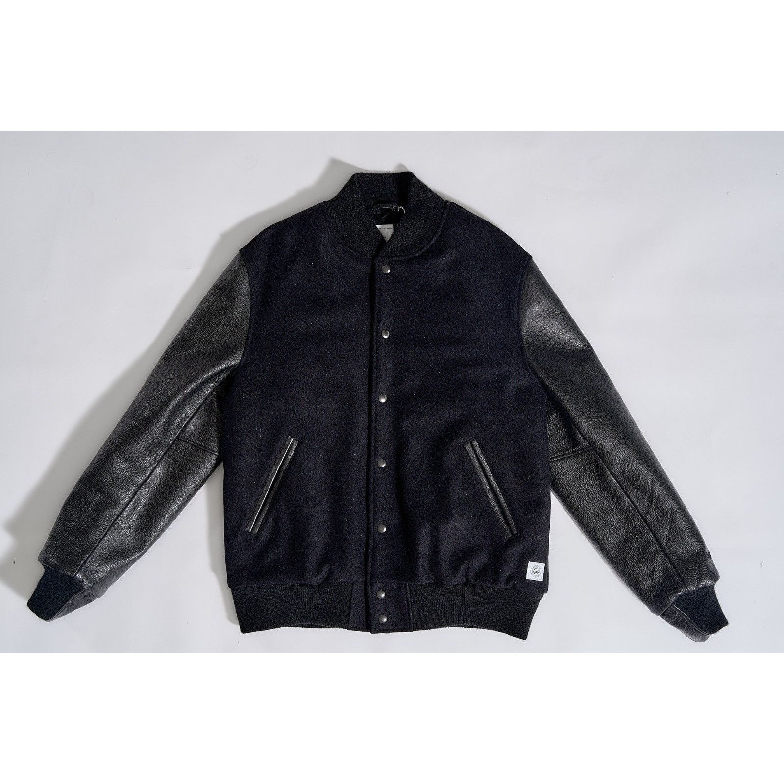 Reigning Champ Reigning Champ x Golden Bear Albany Black Varsity Jacket Size US XL / EU 56 / 4 - 1 Thumbnail