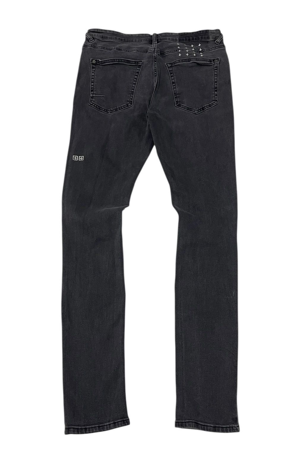 Ksubi Ksubi Skinny Jeans Faded Black Size US 31 - 5 Thumbnail