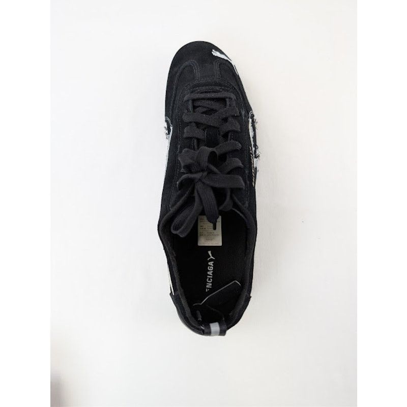 Balenciaga × Puma o1rshd1 Q:3 / Speedcat Destroyed Low Top Sneaker in Black Size US 11 / EU 44 - 18 Thumbnail