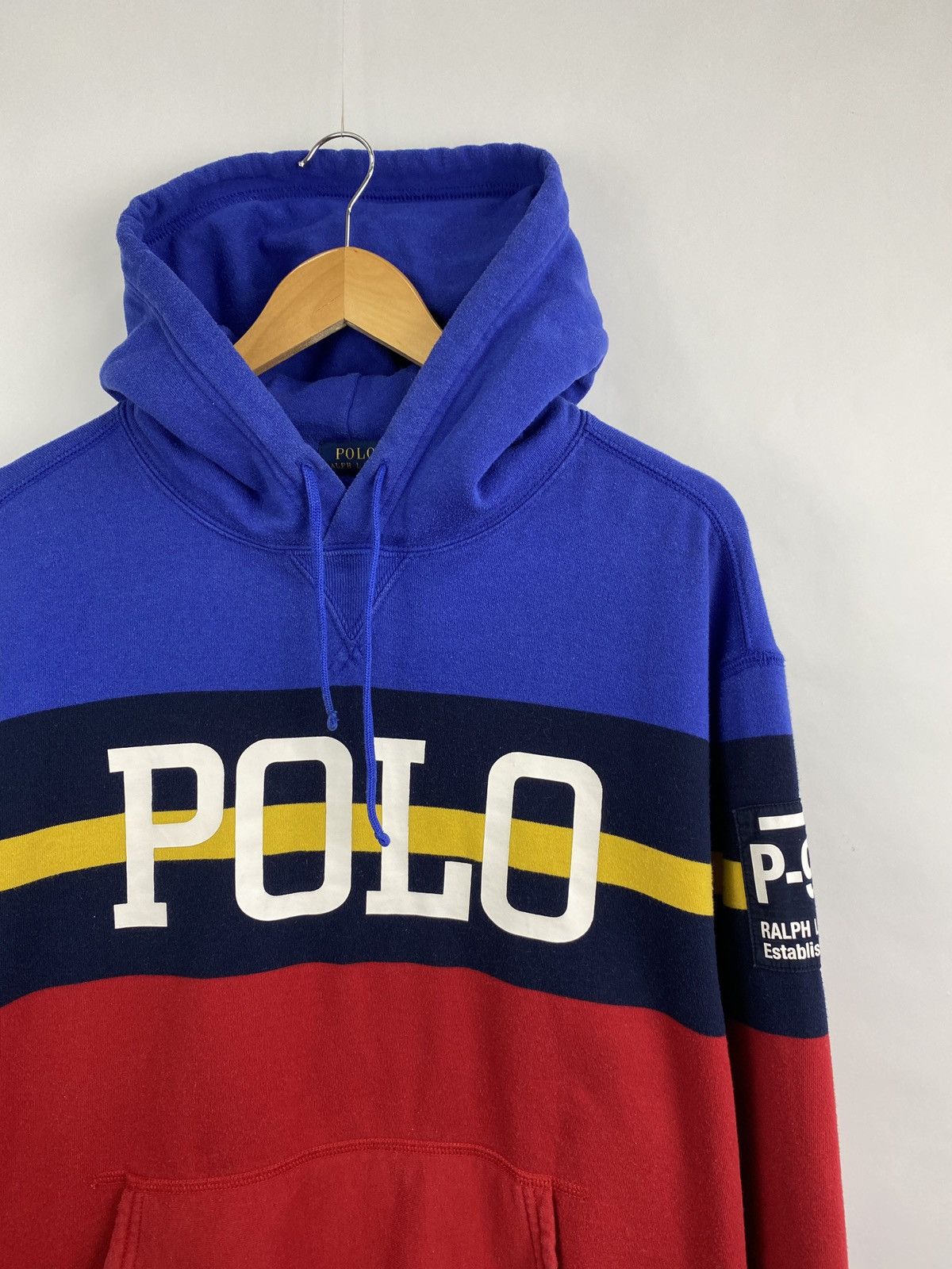 Polo Ralph Lauren 🇺🇸 Vintage Ralph Lauren P-93 Established 67 Hoodie Rare Y2K Size US M / EU 48-50 / 2 - 2 Thumbnail