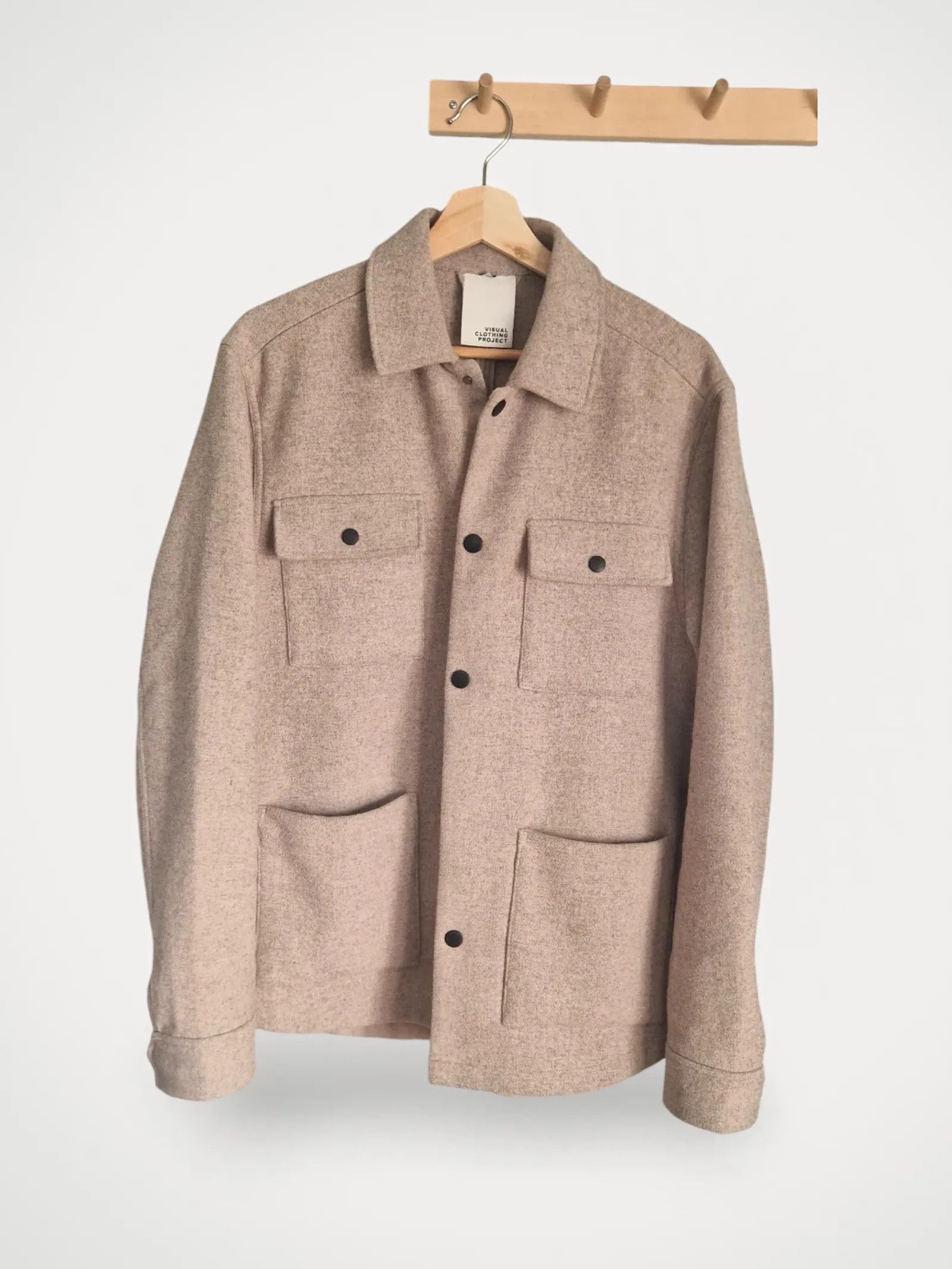 Visual Visual clothing project Josh wool jacket Jacket Size M / US 6-8 / IT 42-44 - 1 Thumbnail