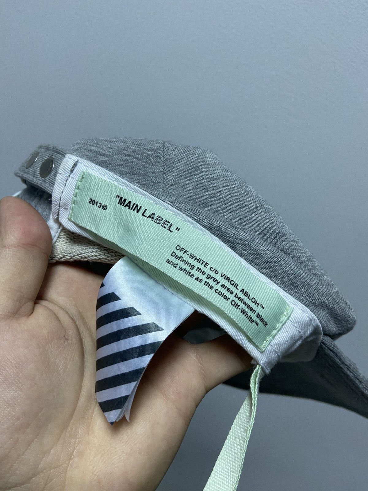 Off-White Off white "woman" cap 5 panel SnapBack big logo Size ONE SIZE - 9 Thumbnail
