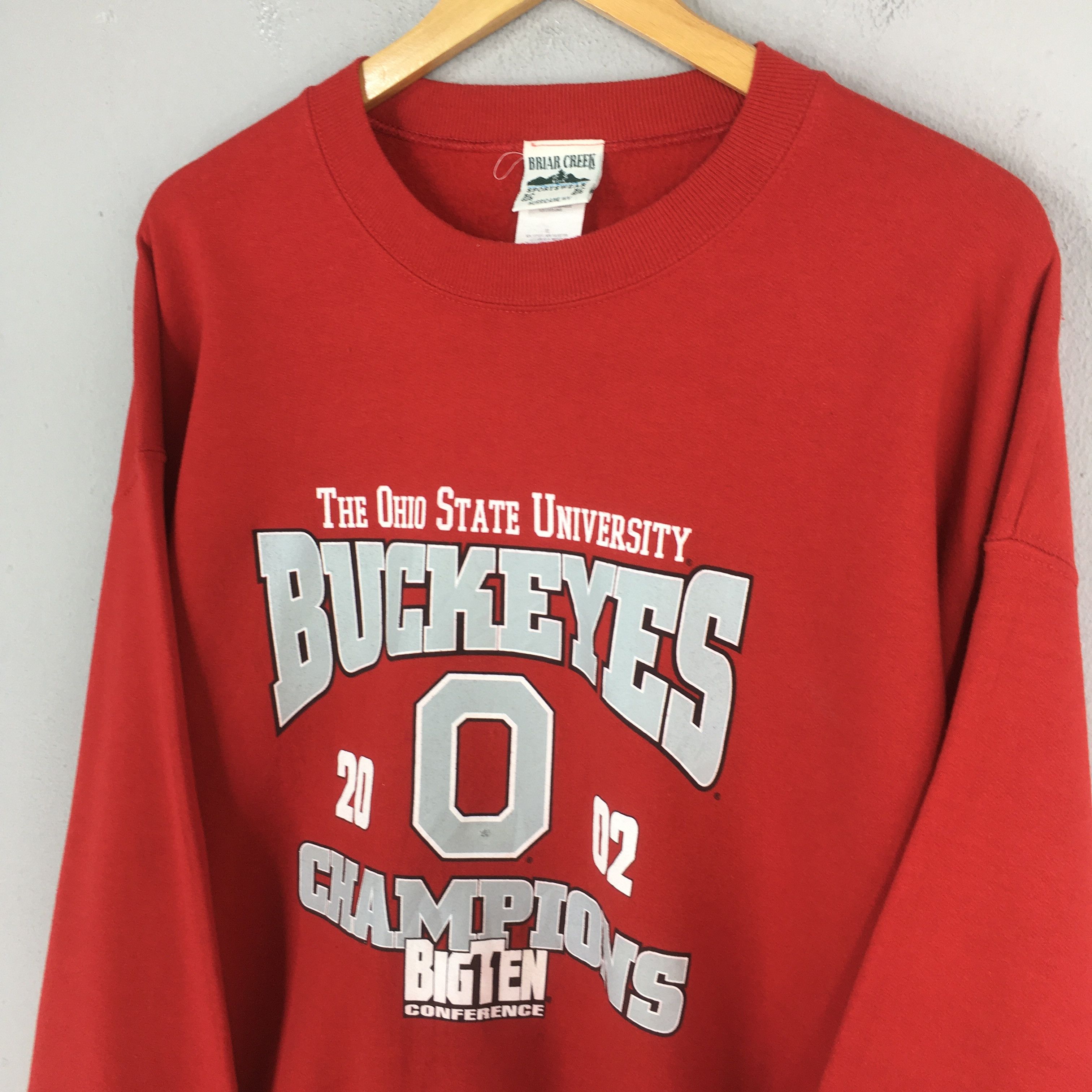 NCAA × Vintage Vintage 2002 Ohio State Buckeyes Sweatshirt XLarge Size US XL / EU 56 / 4 - 3 Thumbnail