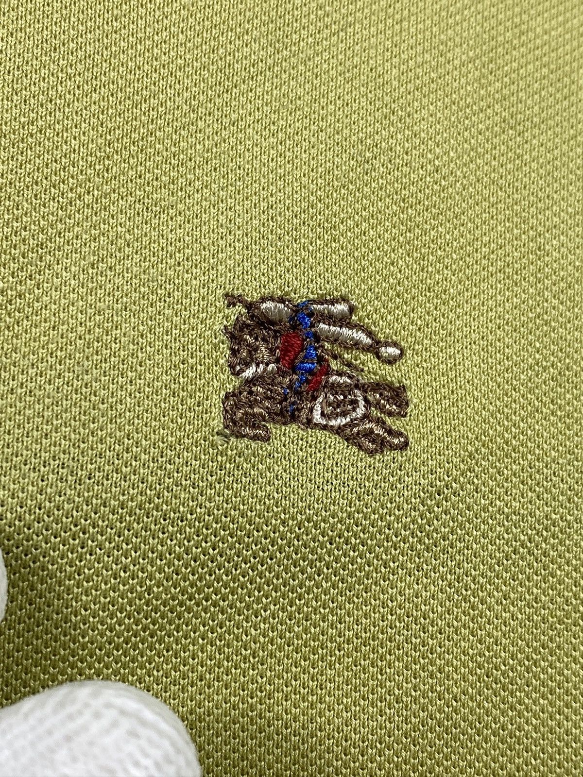 Burberry × Vintage Burberry green Polo embroidered logo luxury premium oldmoney Size US S / EU 44-46 / 1 - 3 Thumbnail