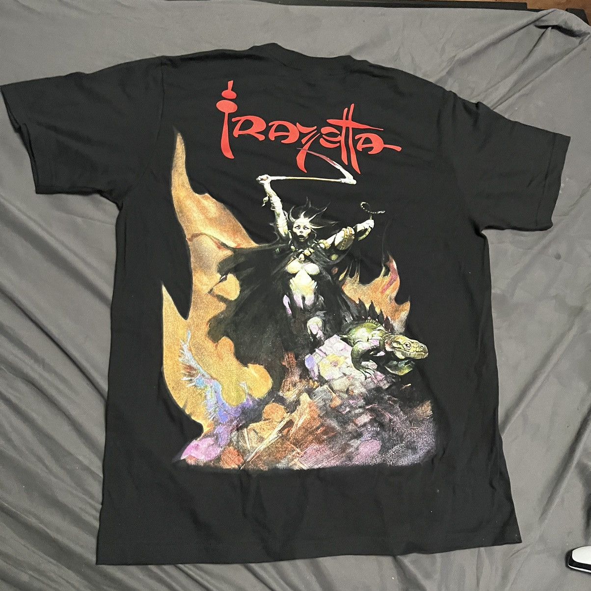 Supreme Supreme x Frank Frazetta Destruction Tee (Black) | Grailed