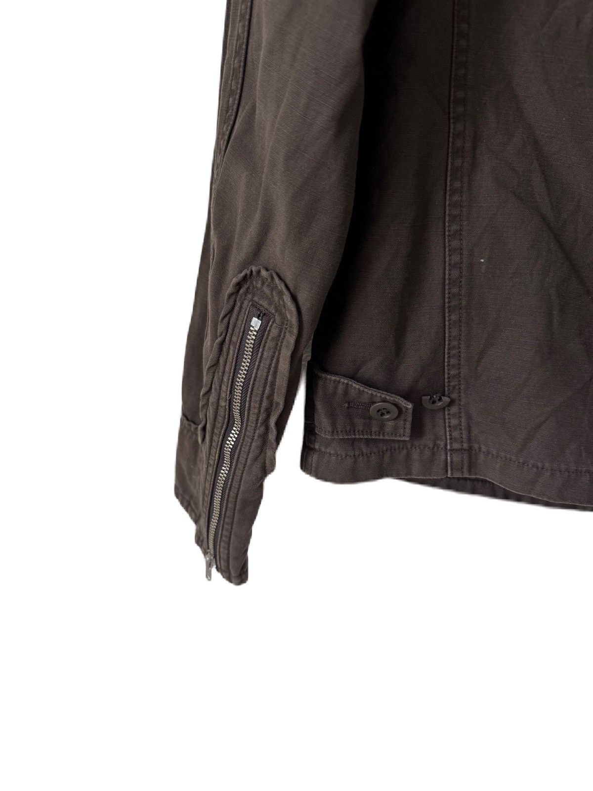Zucca Issey Miyake Inspired Zucca Biker Jacket Zipper Multi Pocket Size US XS / EU 42 / 0 - 5 Thumbnail