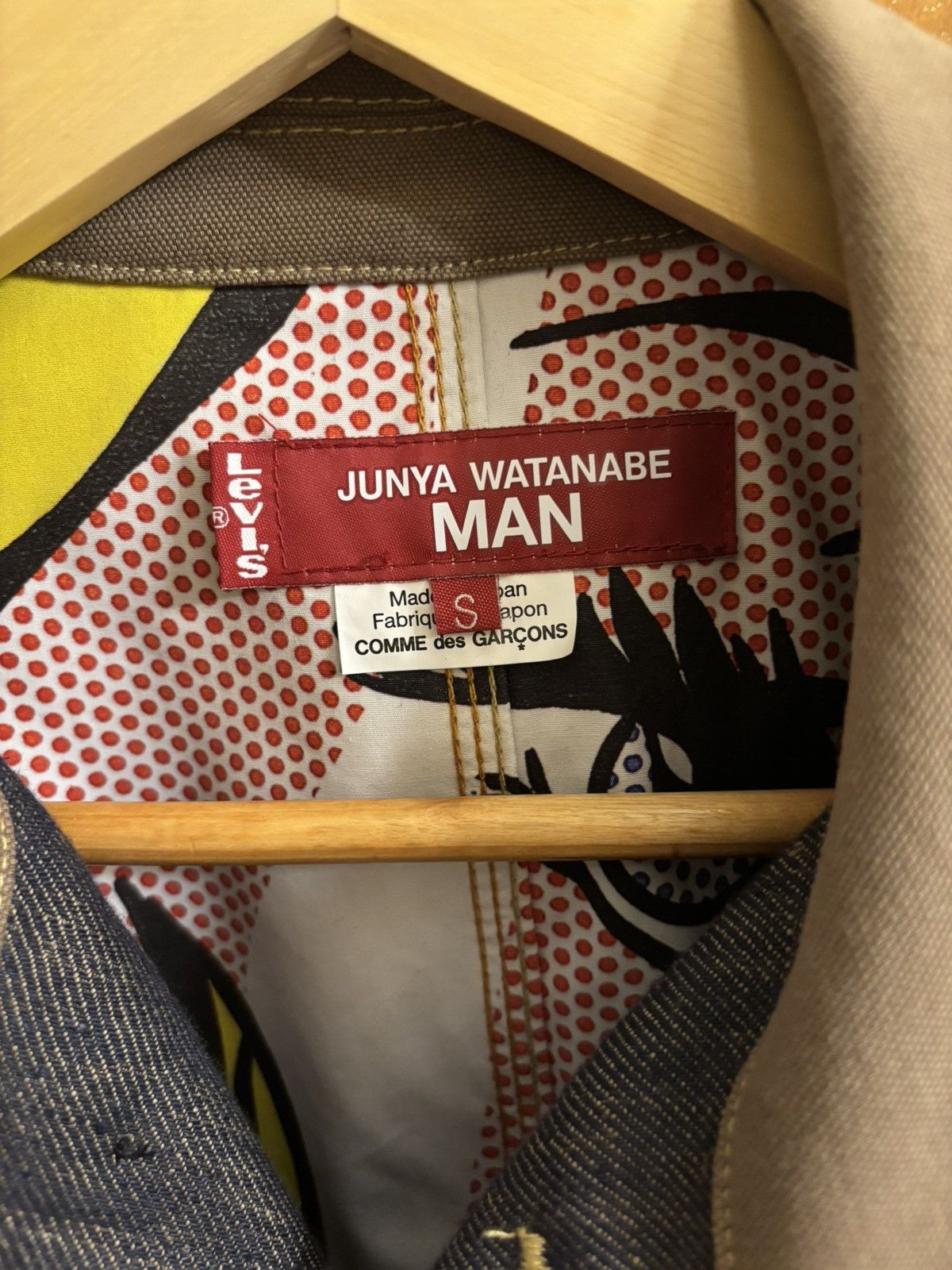Junya Watanabe × Levi's Junya Watanabe Indigo Levi’s Edition Paneled Denim Jacket Size US S / EU 44-46 / 1 - 7 Thumbnail