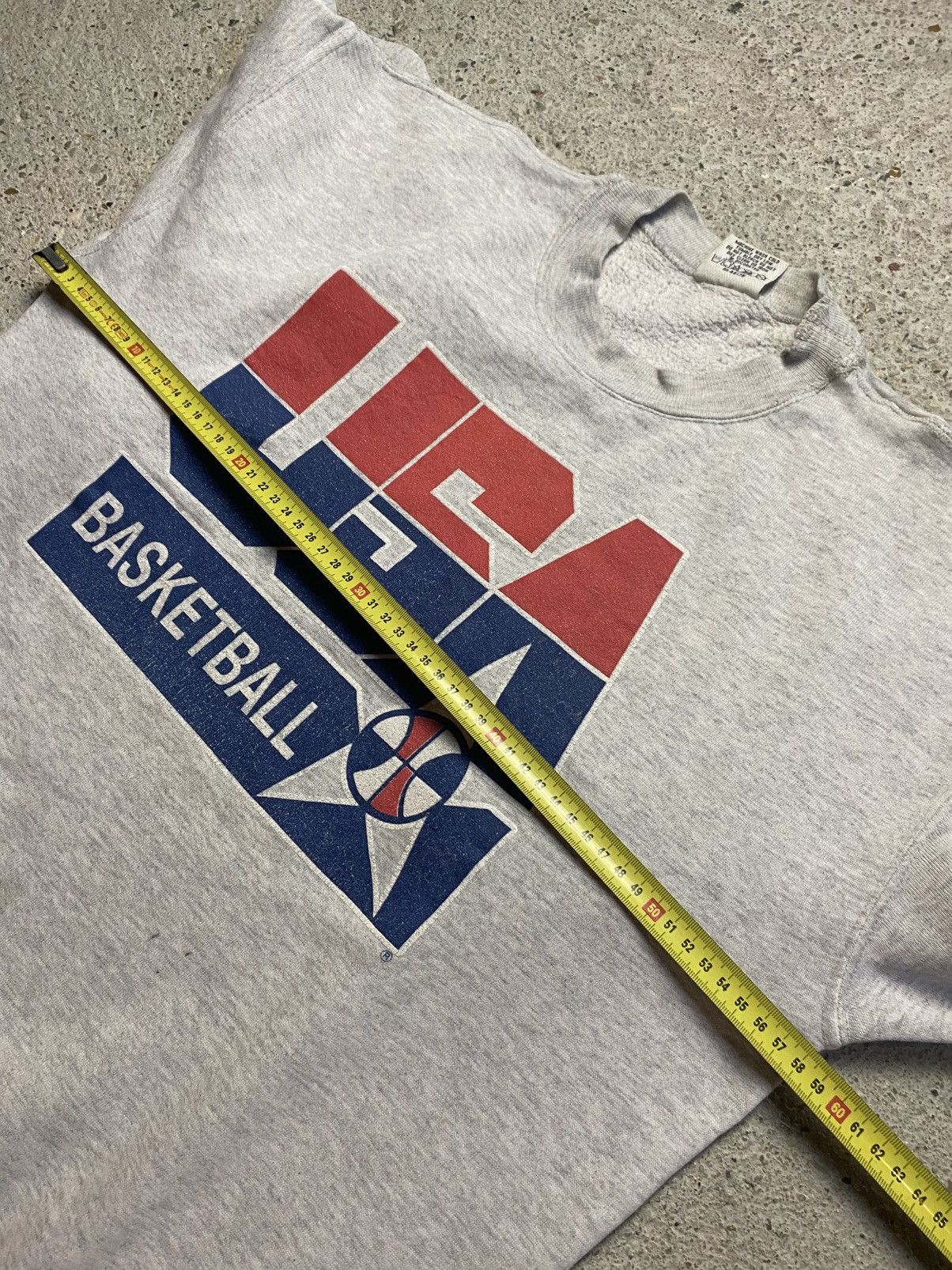 Nutmeg Vintage nutmeg usa basketball sweatshirt grey america baggy Size US L / EU 52-54 / 3 - 17 Thumbnail