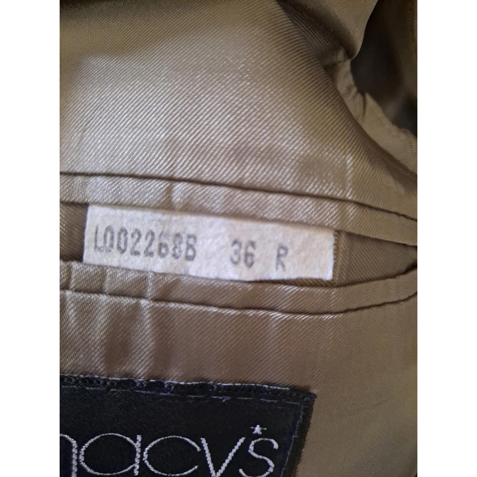 Ralph Lauren Ralph Lauren Tan Suit Jacket Size 36 R Size 36R - 3 Thumbnail