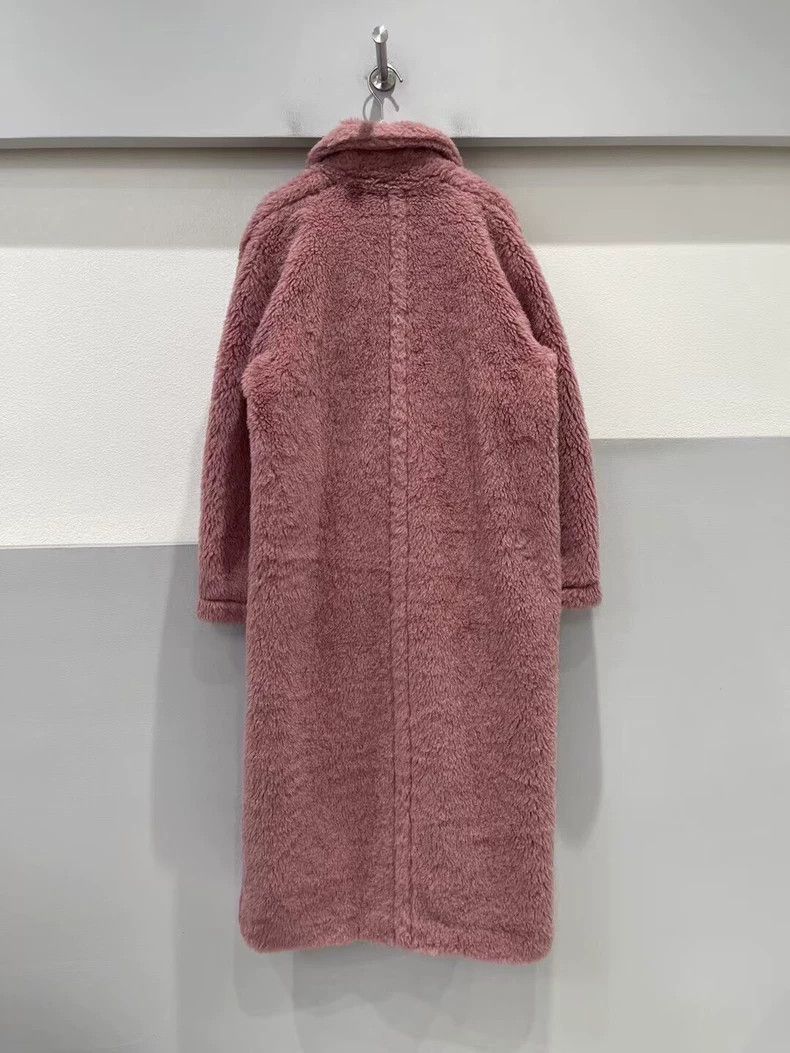 Max Mara Max Mara Pink Teddy Coat Size S / US 4 / IT 40 - 2 Thumbnail