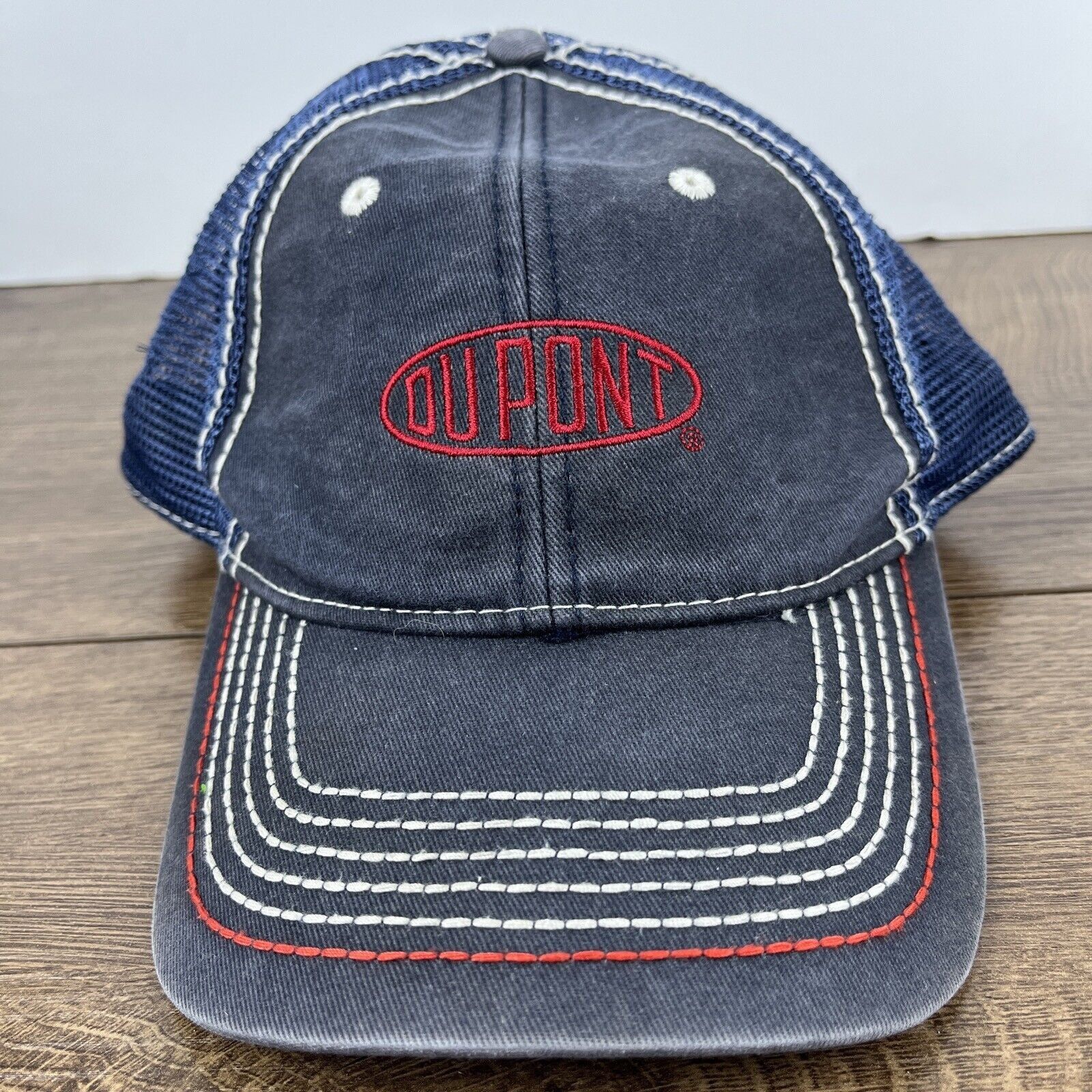 Other OU Point Hat Gray Hat Adjustable Gray Adult Size Hat Size ONE SIZE - 5 Thumbnail