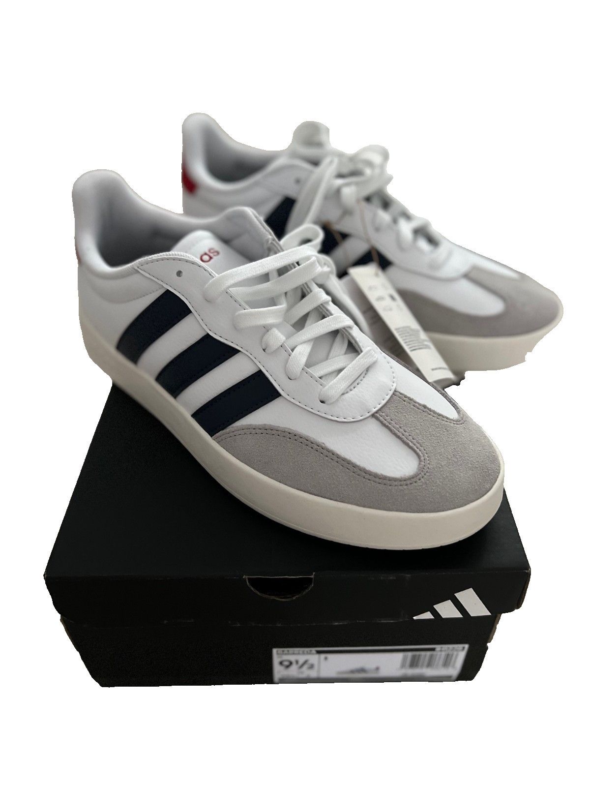 Adidas Adidas IH1228 Barreda Tennis Sneakers White / Navy ( 9.5 ) Size US 9.5 / EU 42-43 - 2 Thumbnail