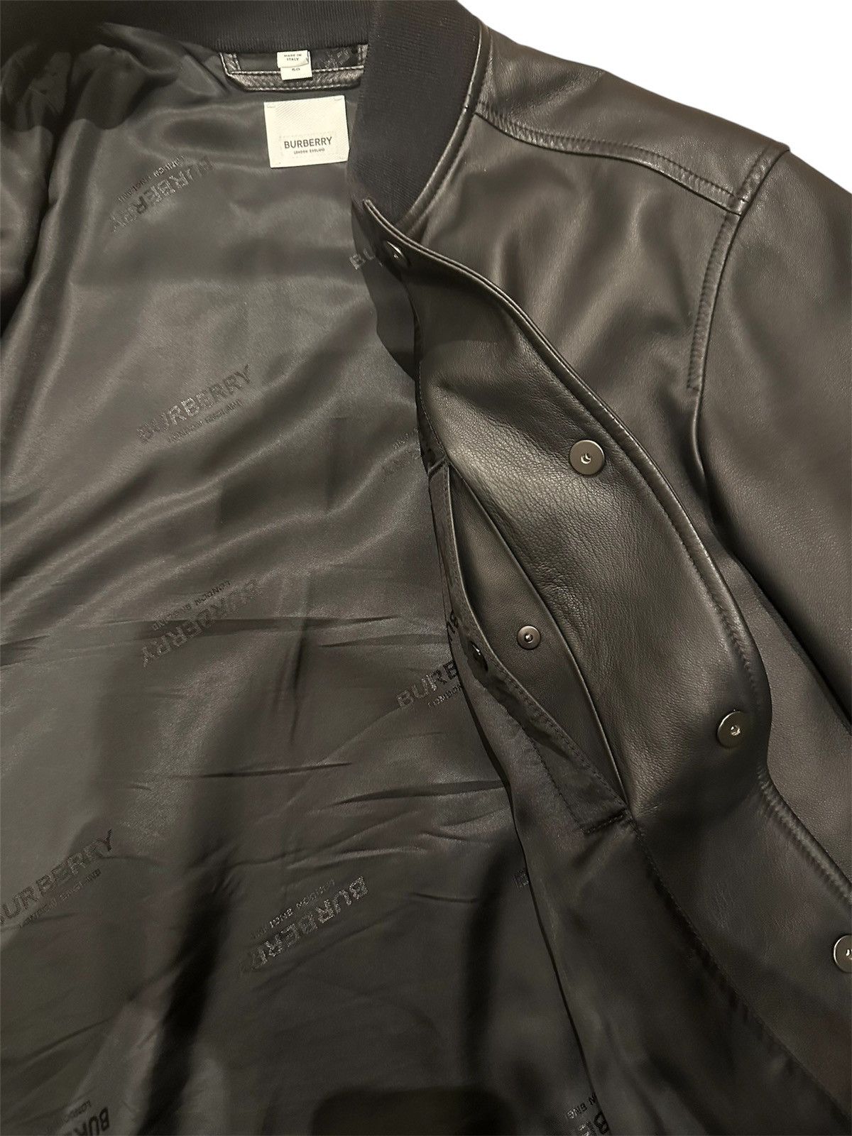 Burberry Burberry Leather Jacket Size US M / EU 48-50 / 2 - 4 Thumbnail