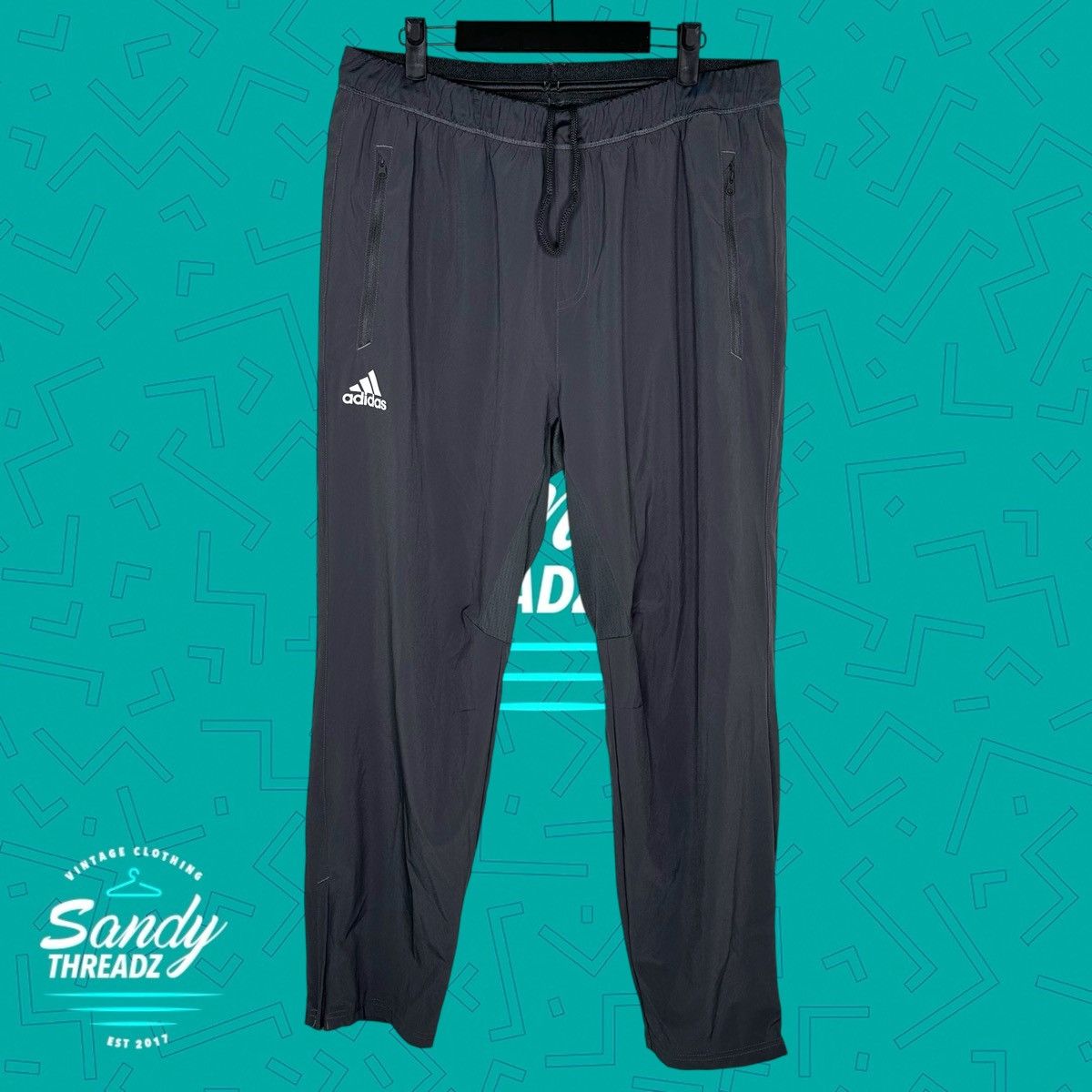 Adidas Adidas Nylon Track Pants Size US 34 / EU 50 - 3 Thumbnail