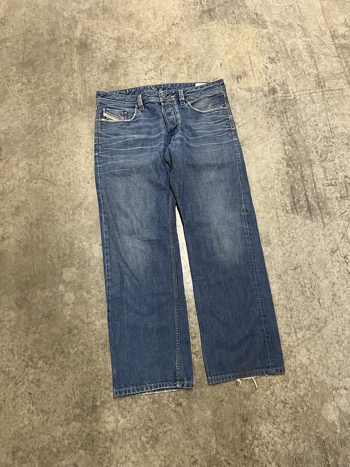 Diesel × Vintage Diesel vintage baggy fit denim jeans hype rare streetwear Size US 36 / EU 52 - 8 Thumbnail