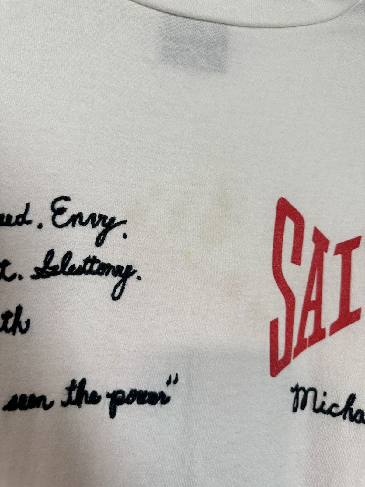Saint Michael Saint Michael T shirt Size US M / EU 48-50 / 2 - 2 Thumbnail