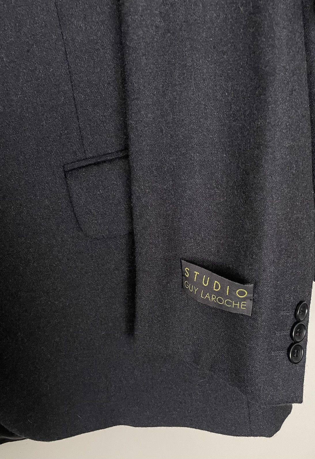 Guy Laroche × Vintage Guy Laroche wool suit Size 54R - 2 Thumbnail