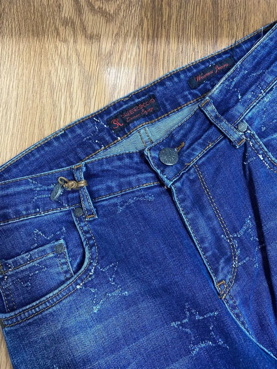Japanese Brand Dirty Distressed Jeans Patchwork Painted Flared Baggy Size US 32 / EU 48 - 18 Thumbnail