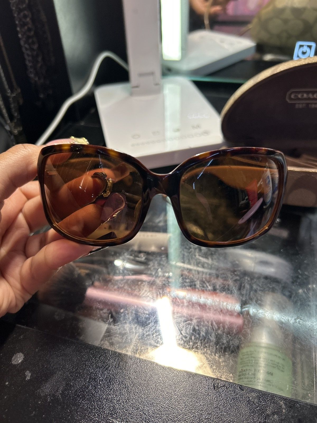 Coach vintage coach sunglasses with cass Size ONE SIZE - 4 Thumbnail