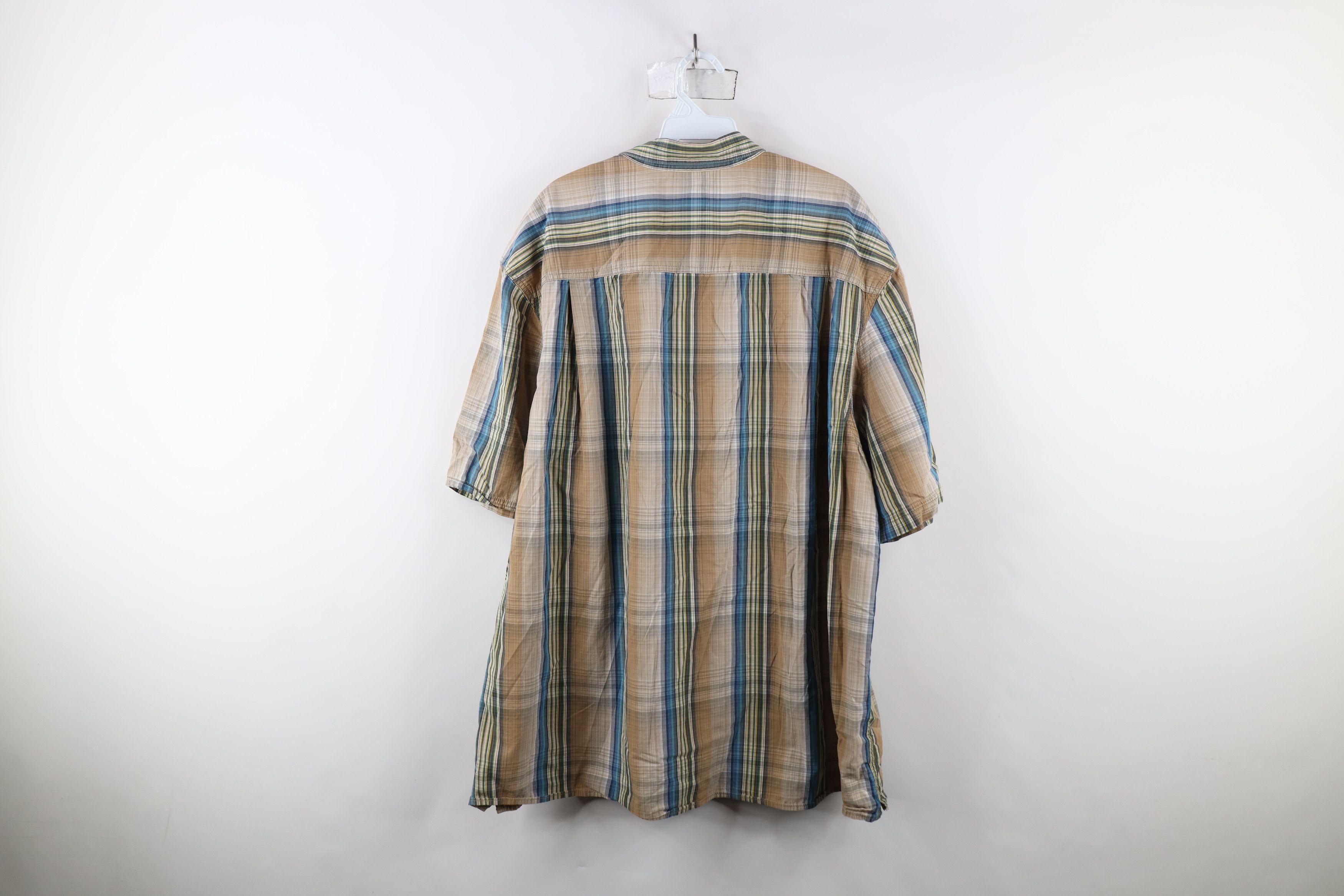 Duluth Trading Company × Vintage Duluth Trading Co Short Sleeve Collared Button Down Shirt Size US XXL / EU 58 / 5 - 9 Thumbnail