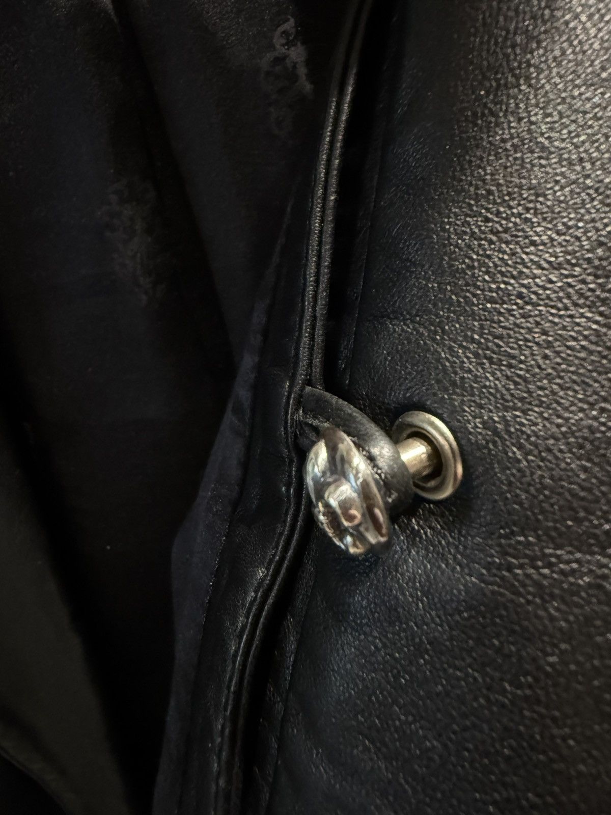 Chrome Hearts Chrome Hearts Leather Jacket Classy RARE !! Size US L / EU 52-54 / 3 - 11 Thumbnail