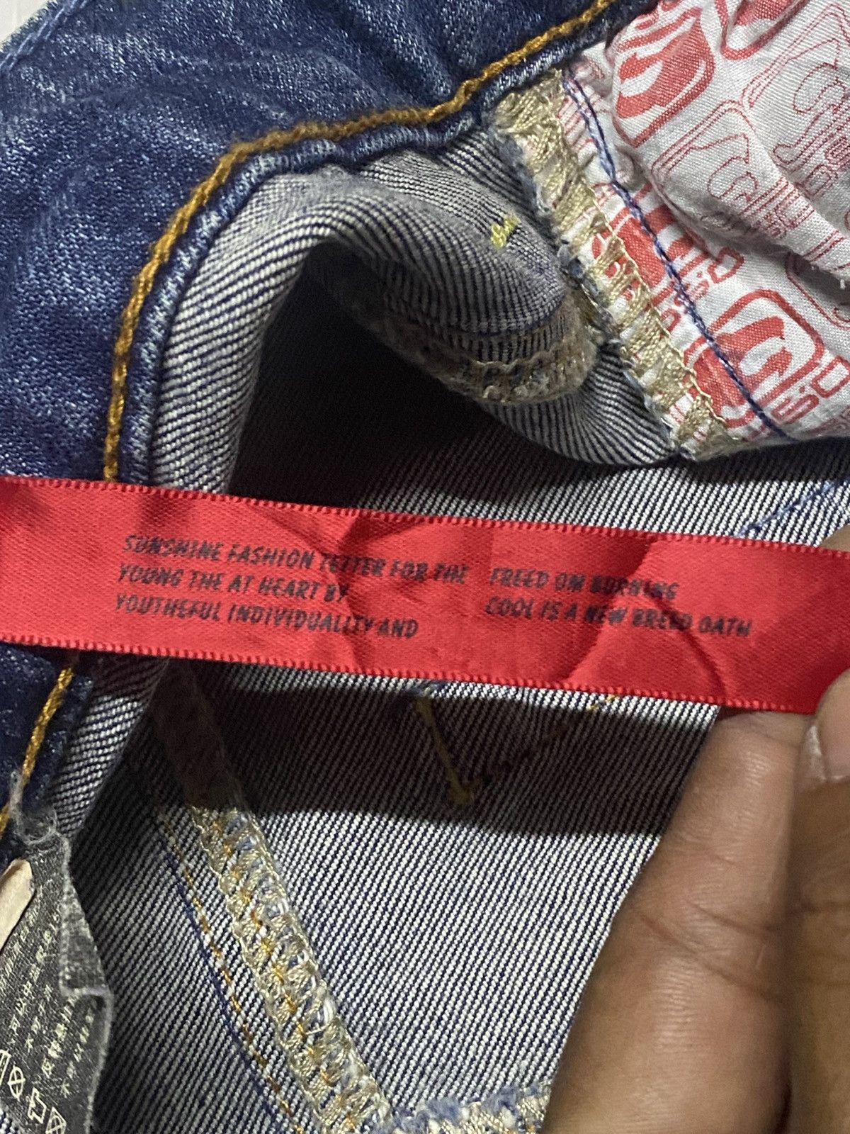 Other Vintage japanese Brand BSO Faded Wash Bootcut Flare Jeans Size US 28 / EU 44 - 22 Thumbnail