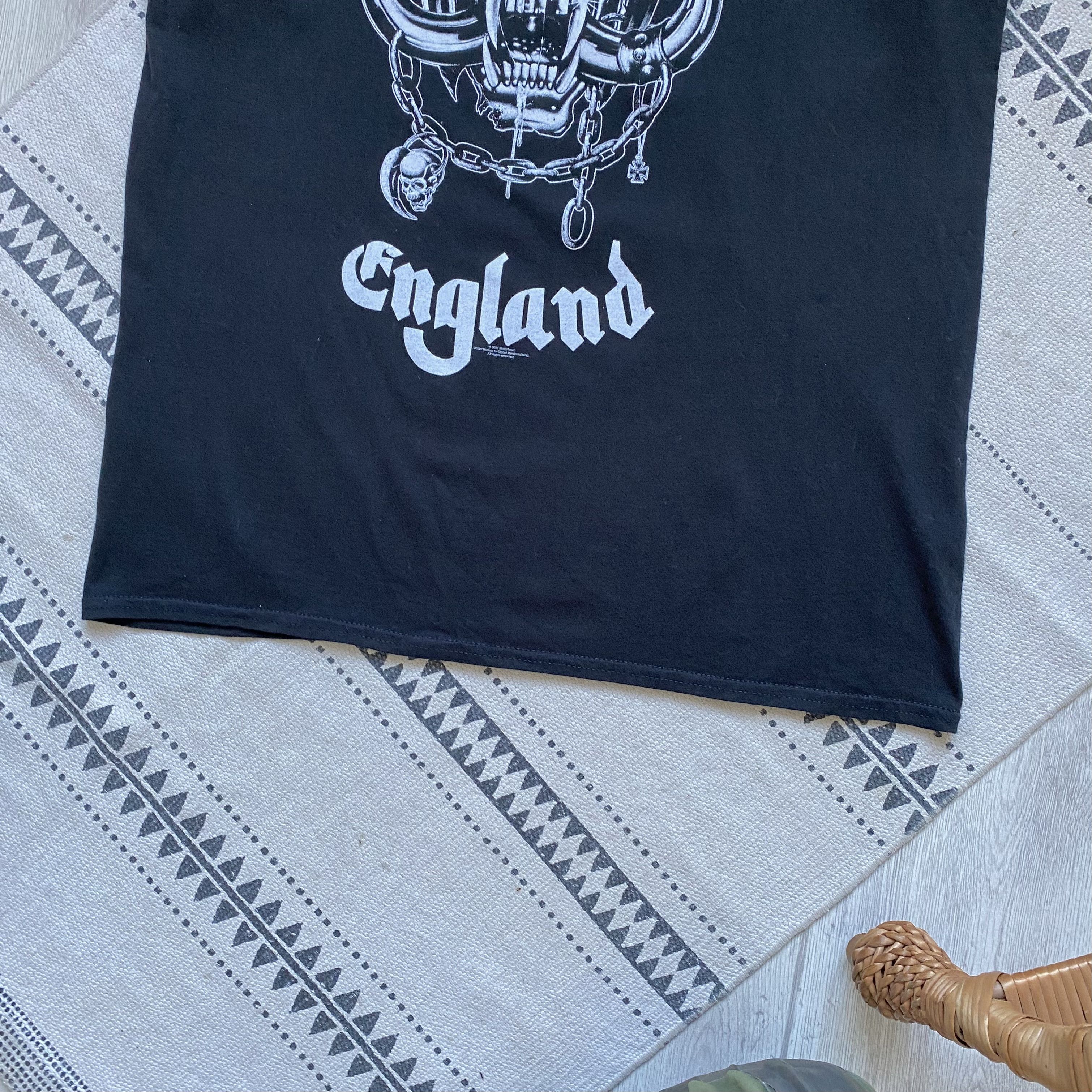 Band Tees 🎸 Motorhead England rock band tee Y2K tour t-shirt Size US M / EU 48-50 / 2 - 3 Thumbnail
