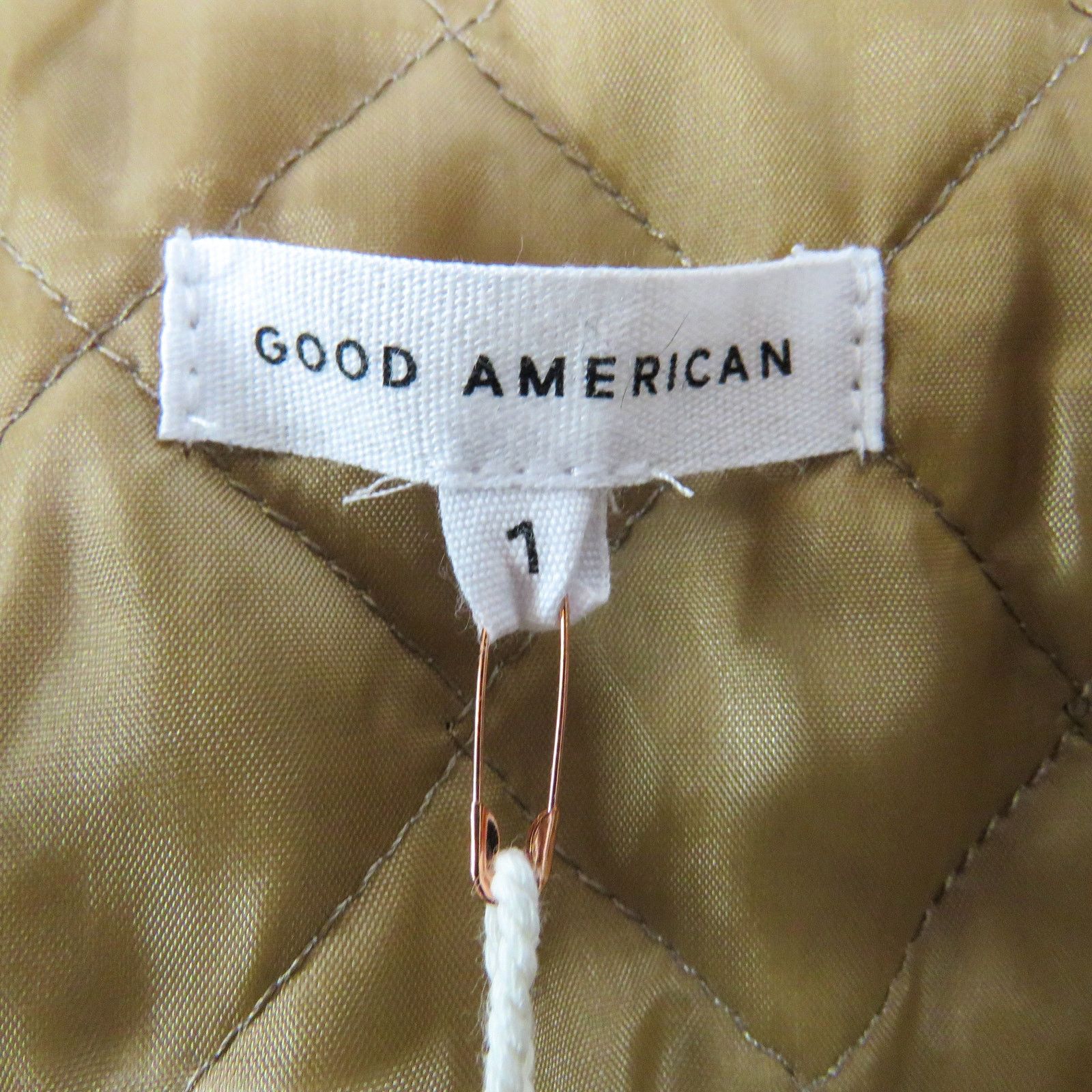 Good American Good American Chore Dropped Shoulder Utility Jacket Camel 1X Size XL / US 12-14 / IT 48-50 - 7 Thumbnail